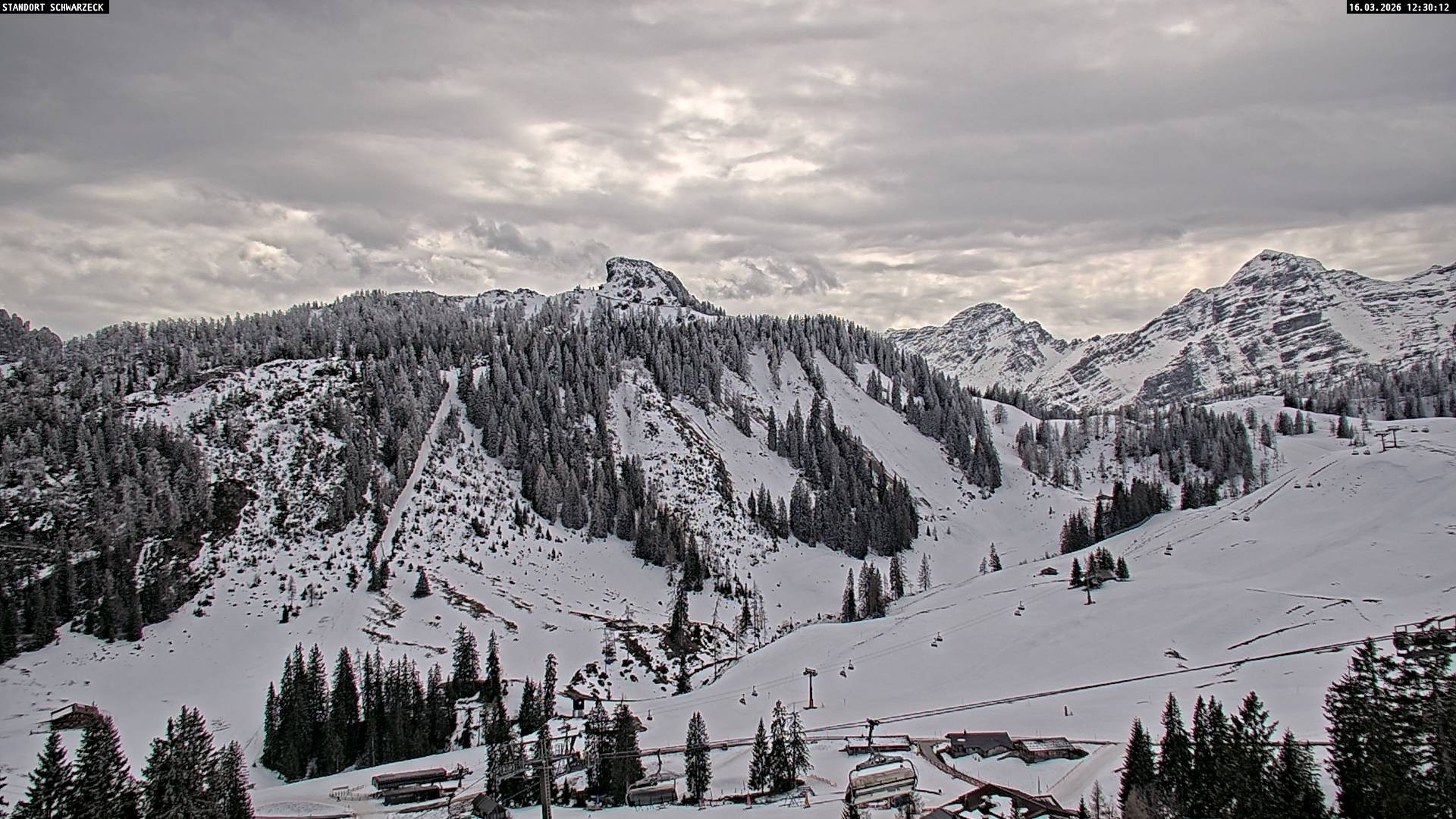 Archiv Foto Webcam Grubhörndl, Loferer Alm