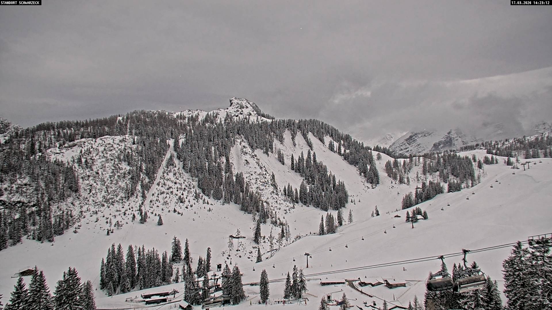 Archiv Foto Webcam Grubhörndl, Loferer Alm