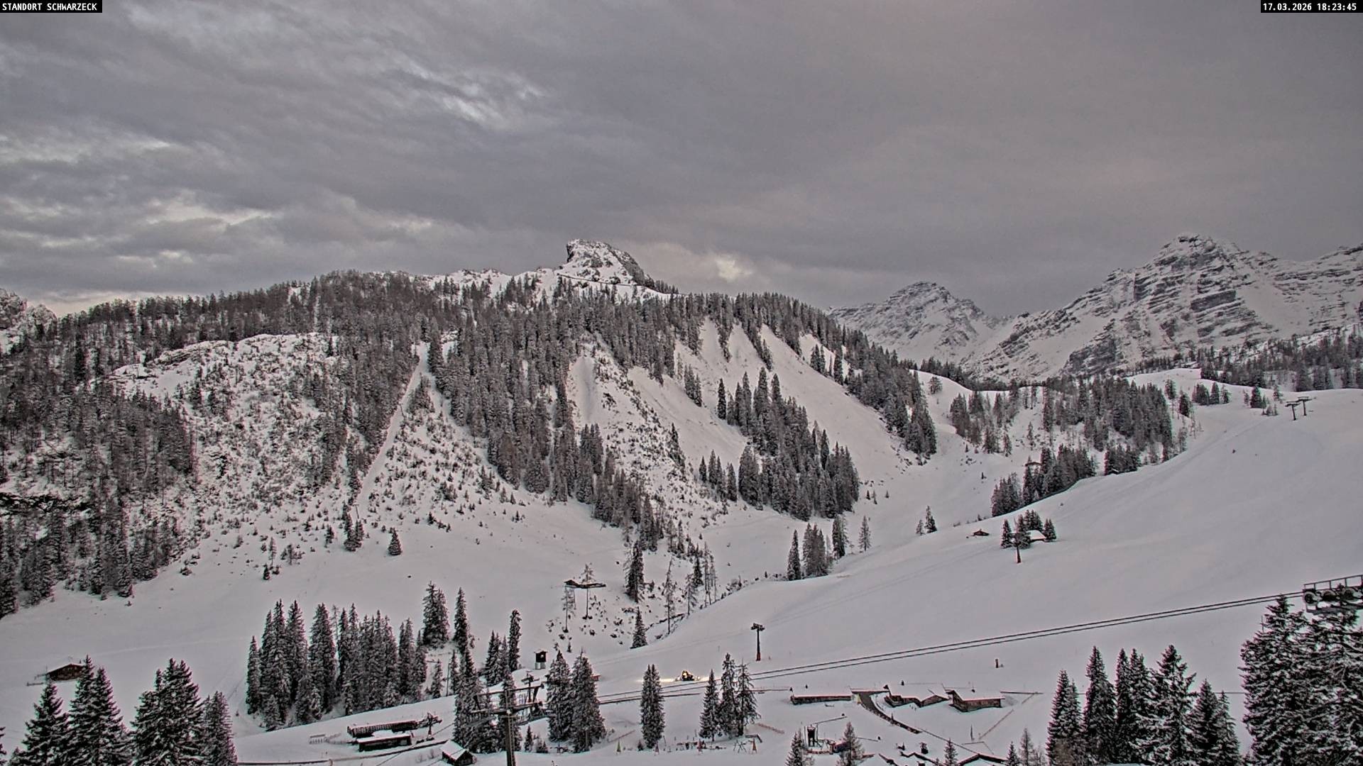 Archiv Foto Webcam Grubhörndl, Loferer Alm