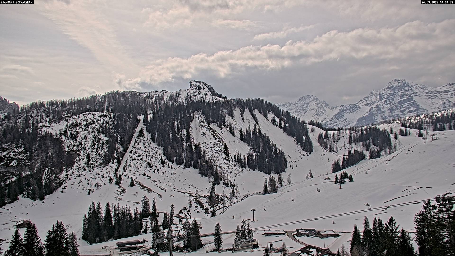 Archiv Foto Webcam Grubhörndl, Loferer Alm