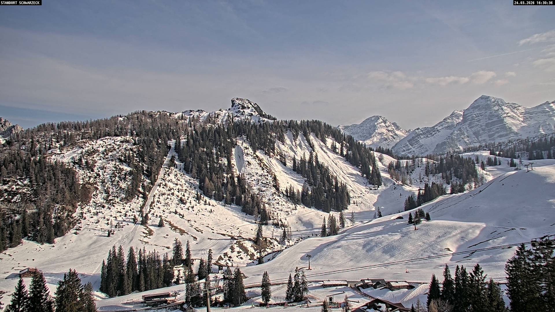 Archiv Foto Webcam Grubhörndl, Loferer Alm