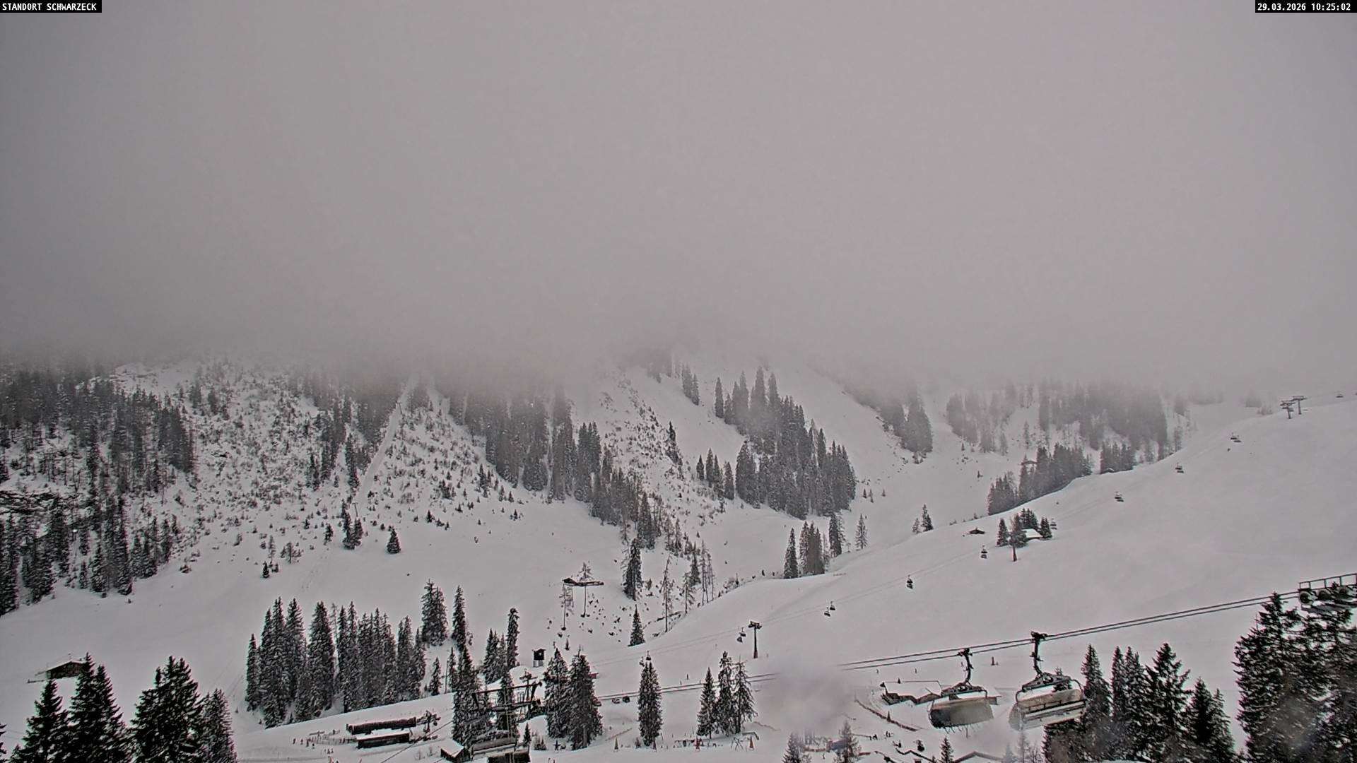 Archiv Foto Webcam Grubhörndl, Loferer Alm