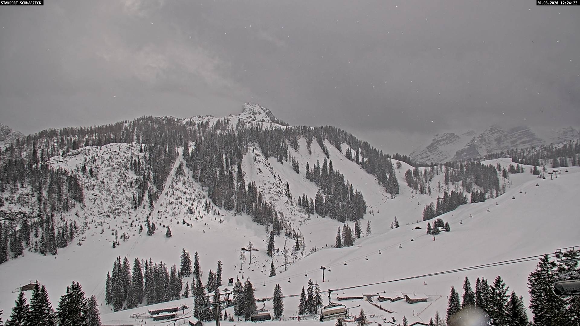 Archiv Foto Webcam Grubhörndl, Loferer Alm