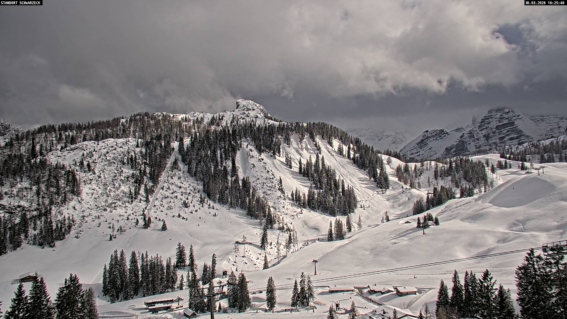 Archiv Foto Webcam Grubhörndl, Loferer Alm