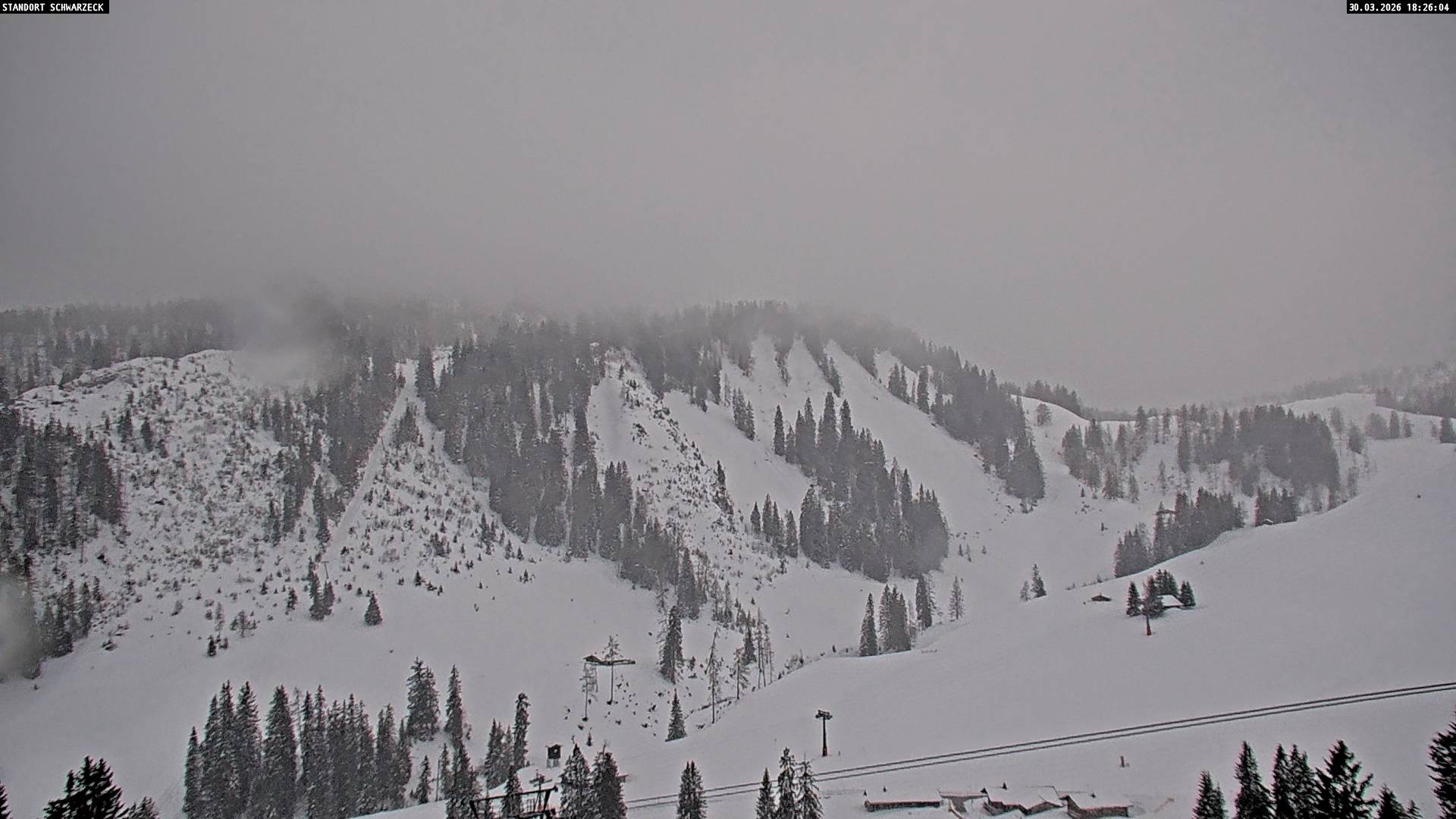 Archiv Foto Webcam Grubhörndl, Loferer Alm