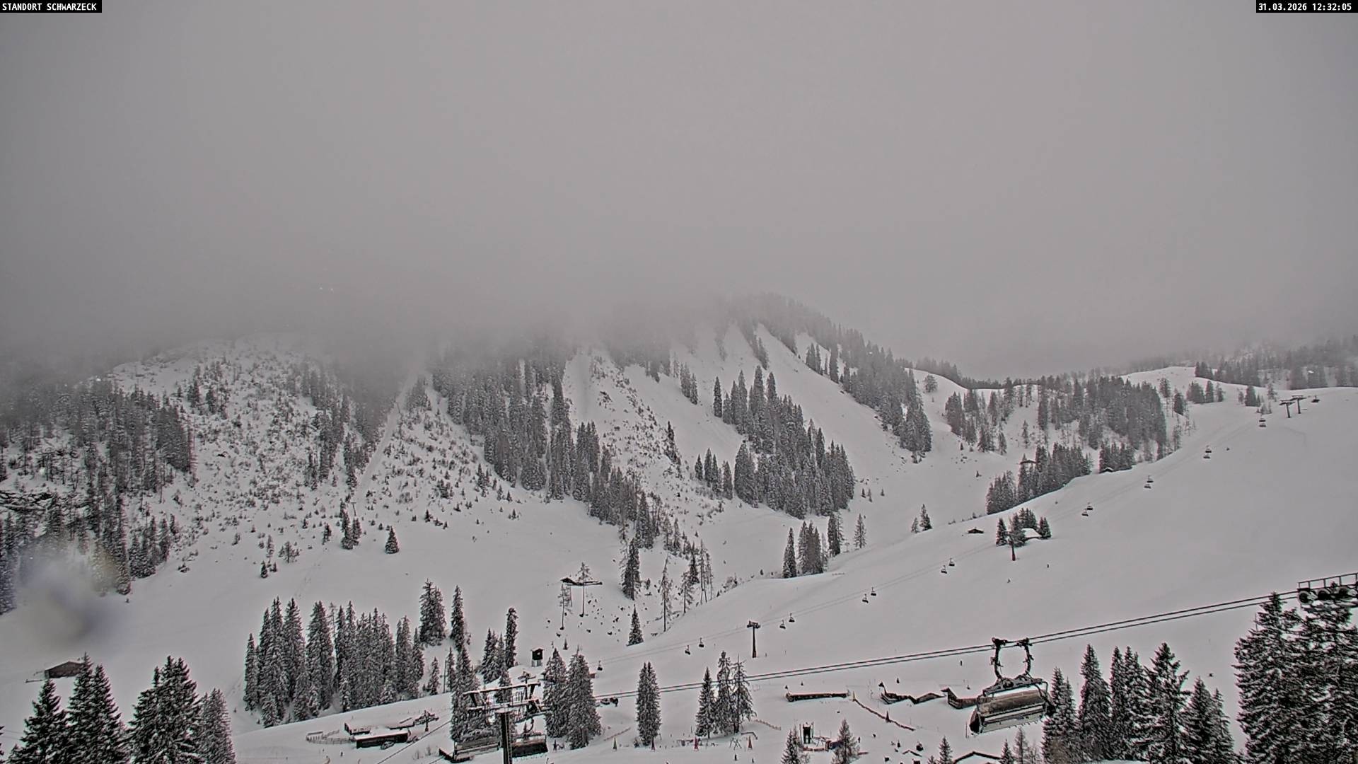 Archiv Foto Webcam Grubhörndl, Loferer Alm