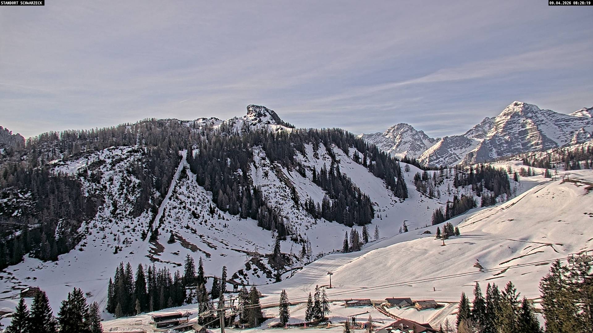 Archiv Foto Webcam Grubhörndl, Loferer Alm