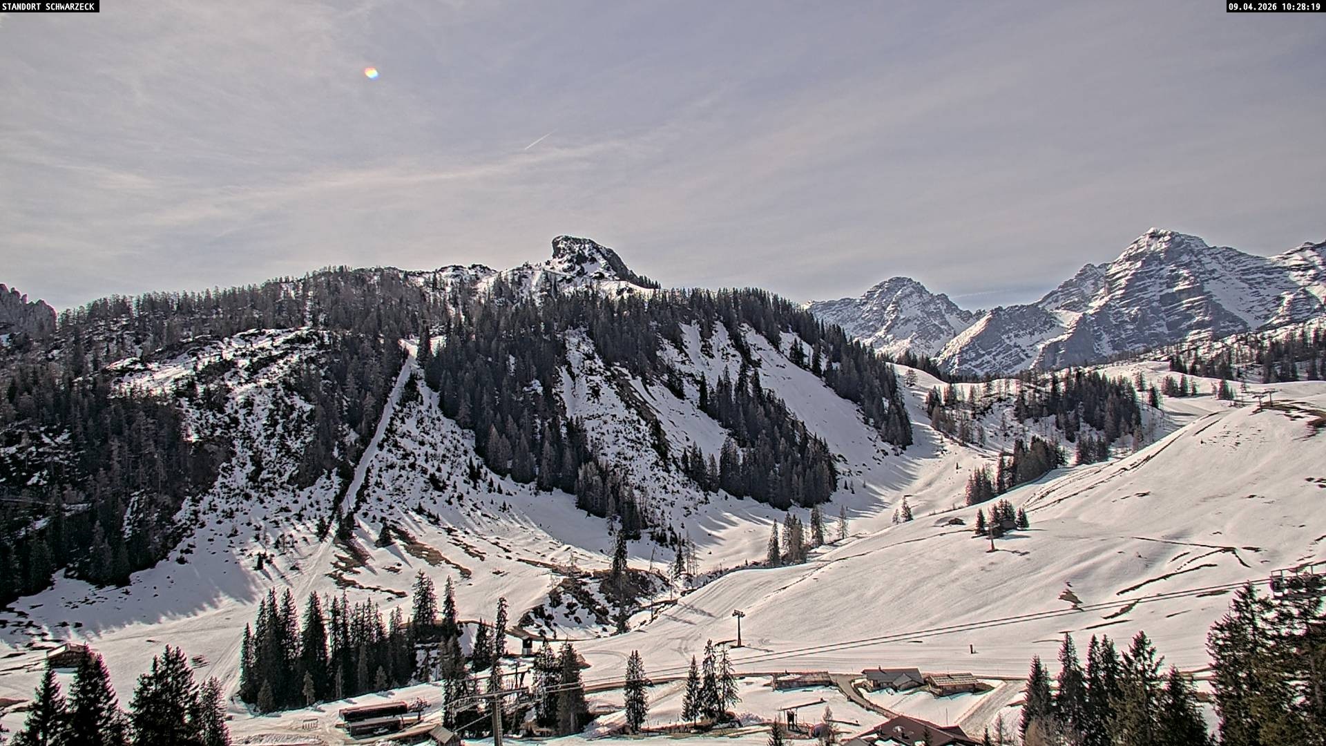 Archiv Foto Webcam Grubhörndl, Loferer Alm