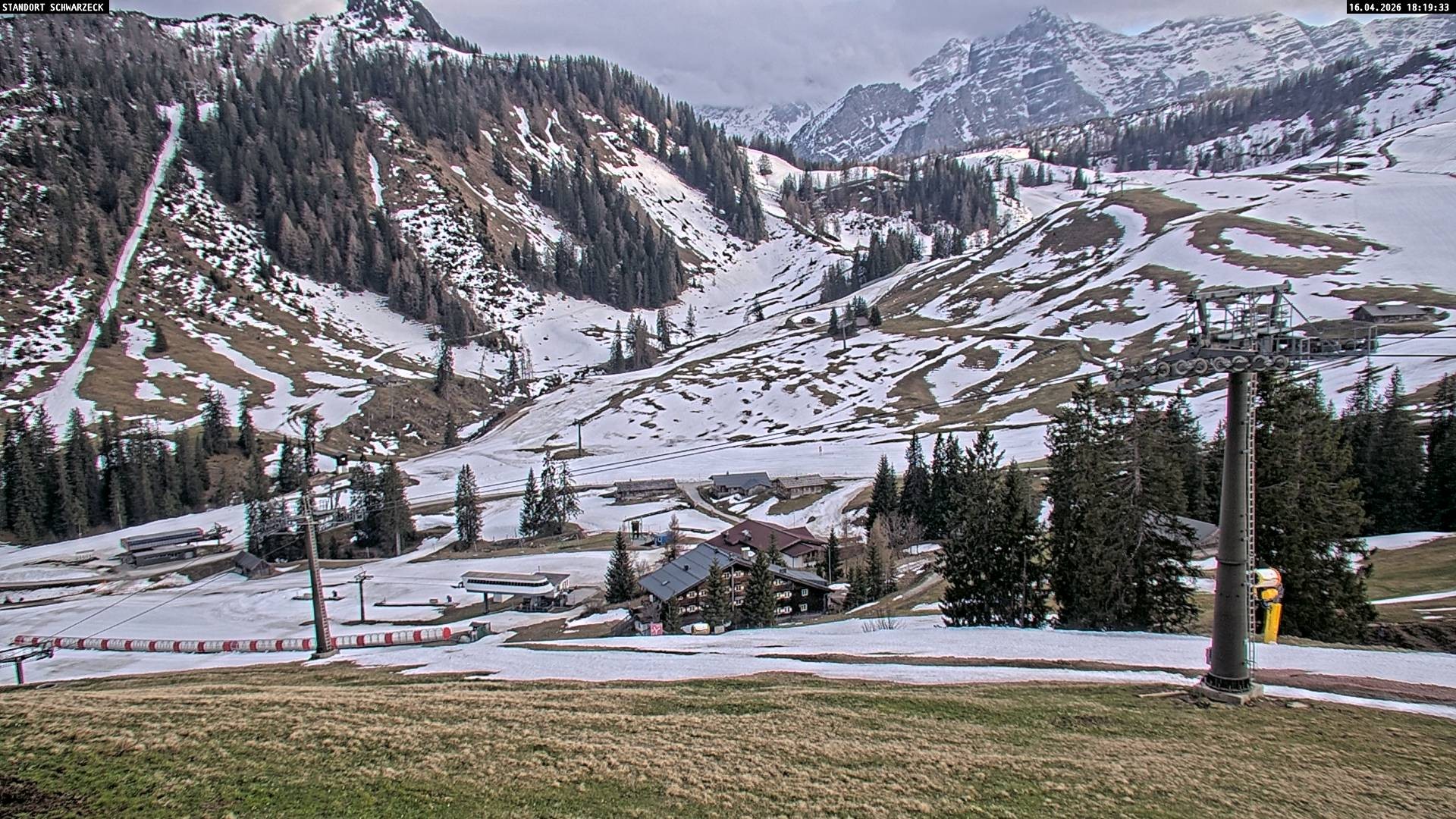 Archived image Webcam Grubhörndl mountain