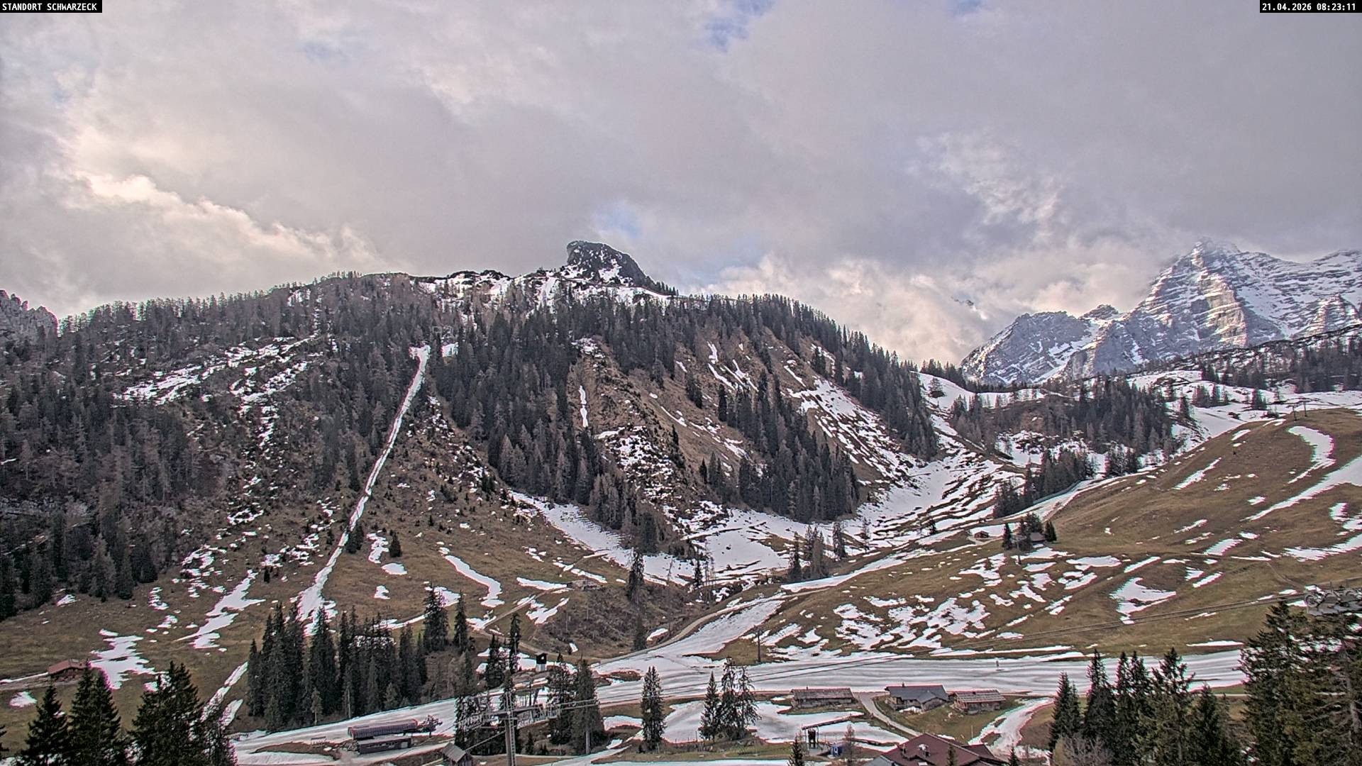 Archiv Foto Webcam Grubhörndl, Loferer Alm