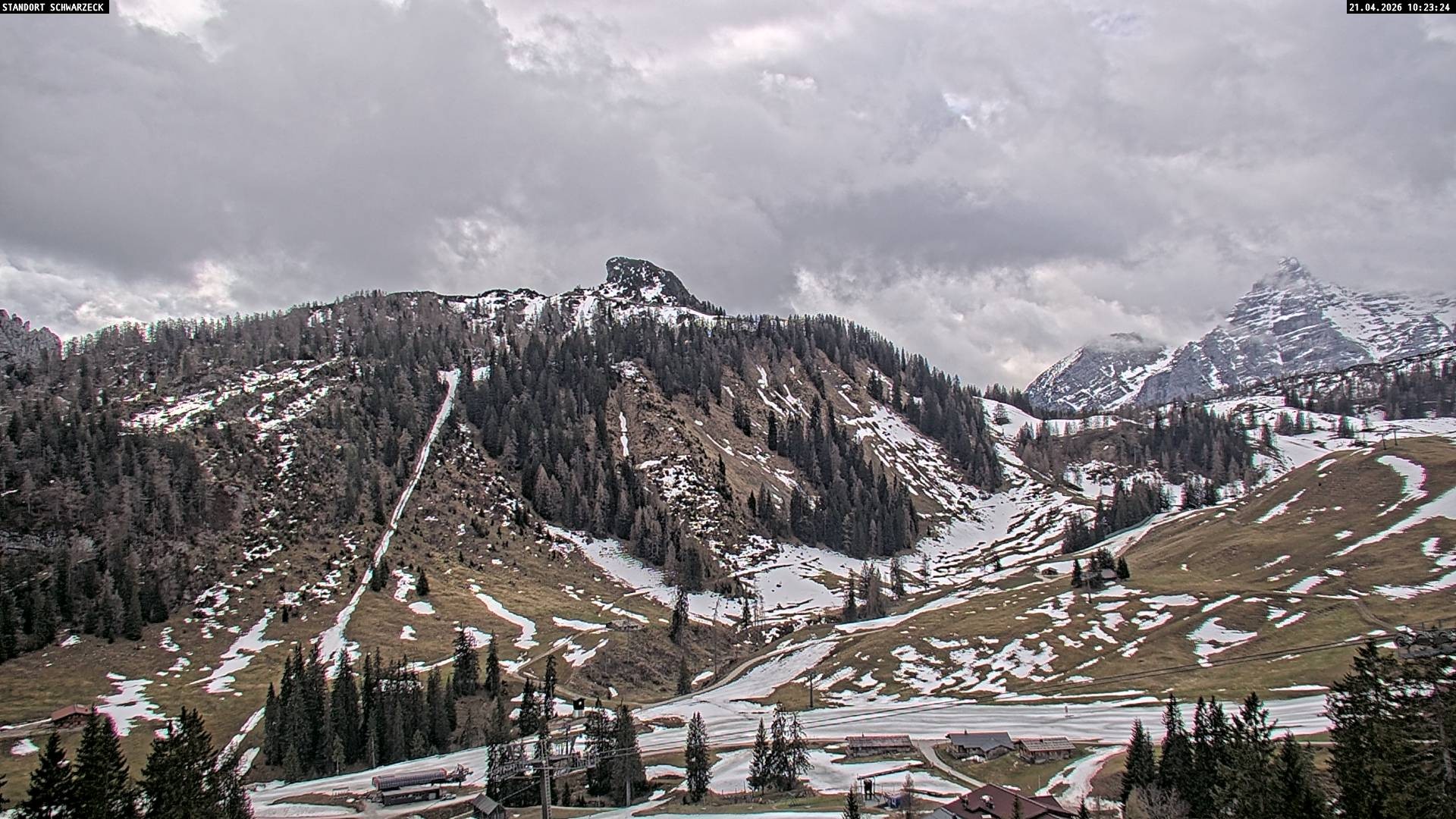 Archiv Foto Webcam Grubhörndl, Loferer Alm