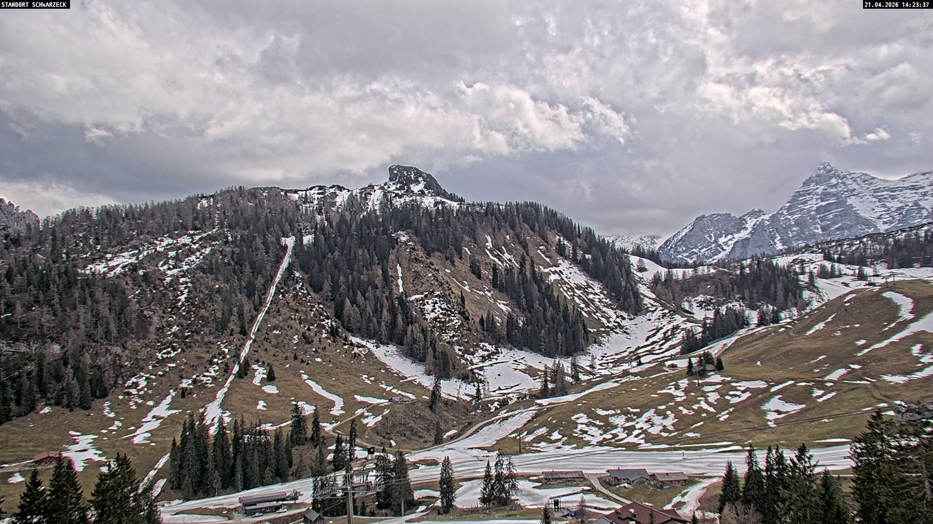 Archiv Foto Webcam Grubhörndl, Loferer Alm