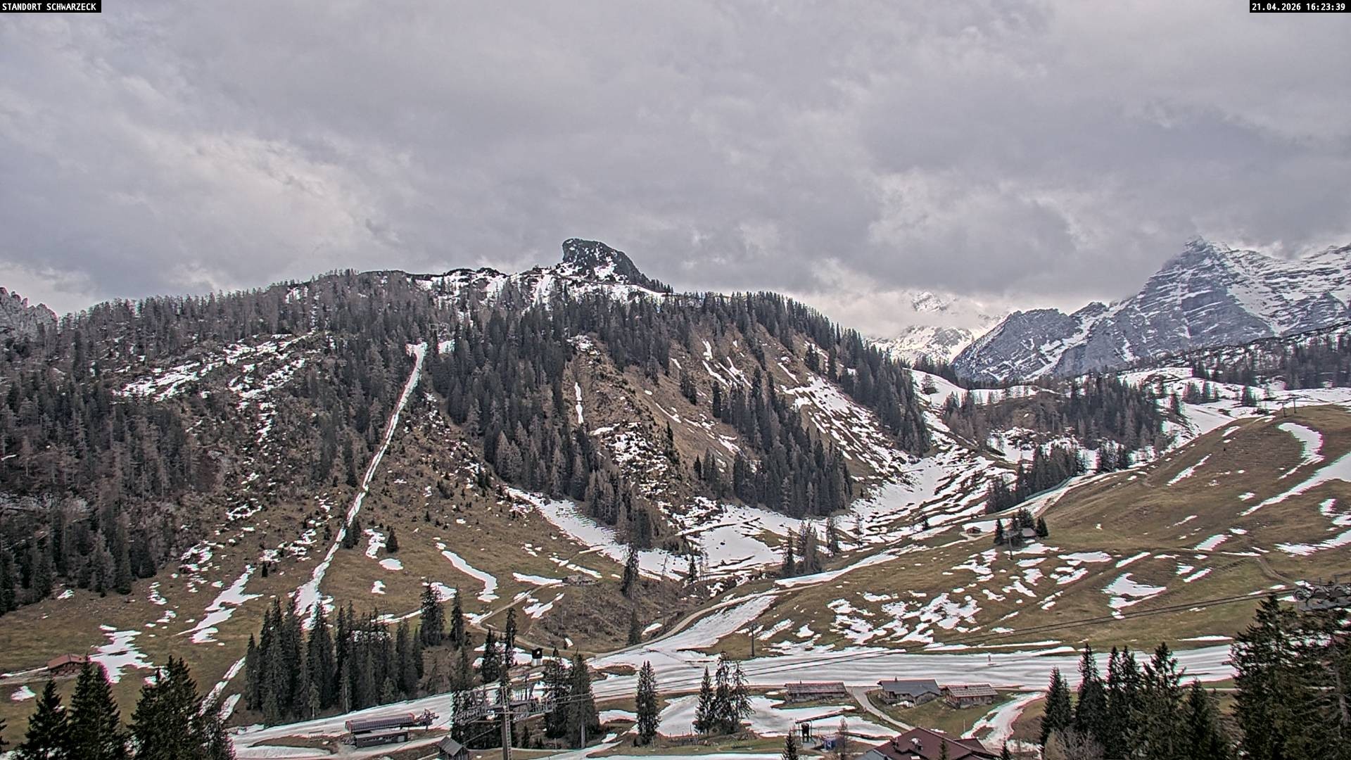 Archiv Foto Webcam Grubhörndl, Loferer Alm