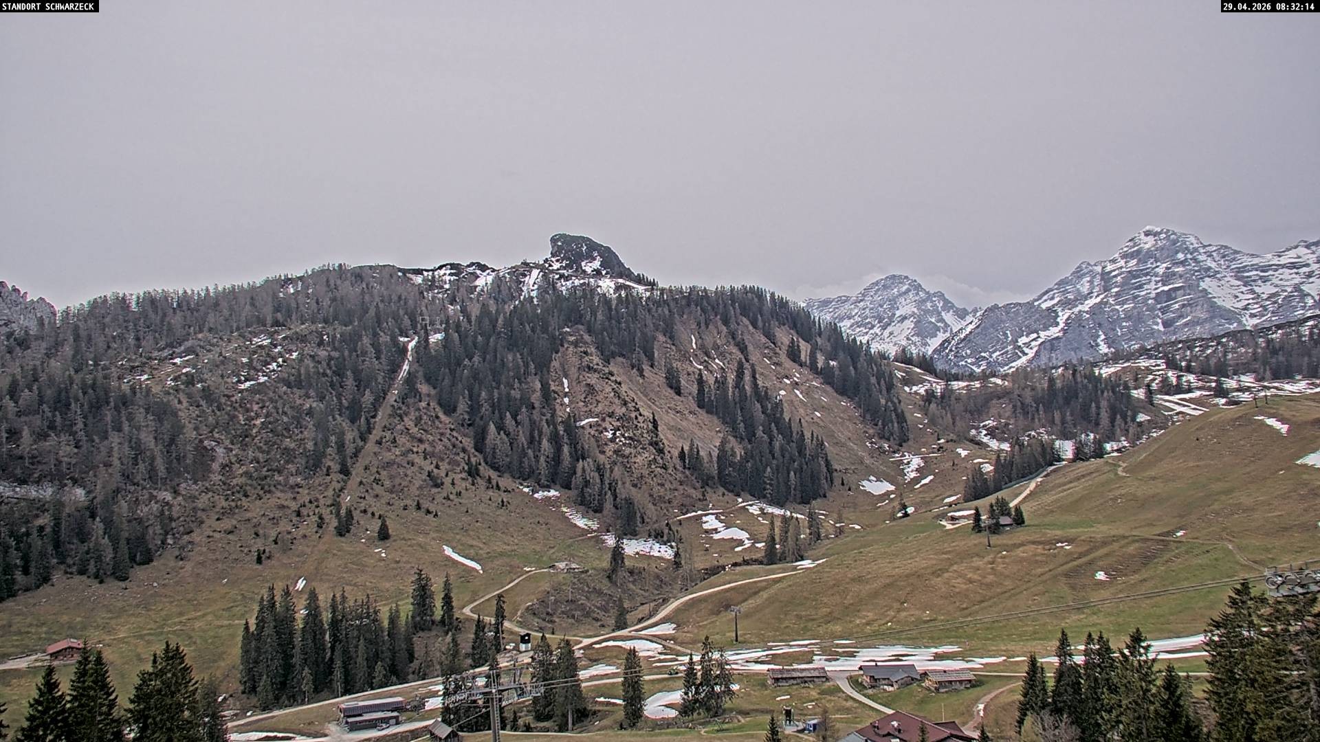 Archiv Foto Webcam Grubhörndl, Loferer Alm