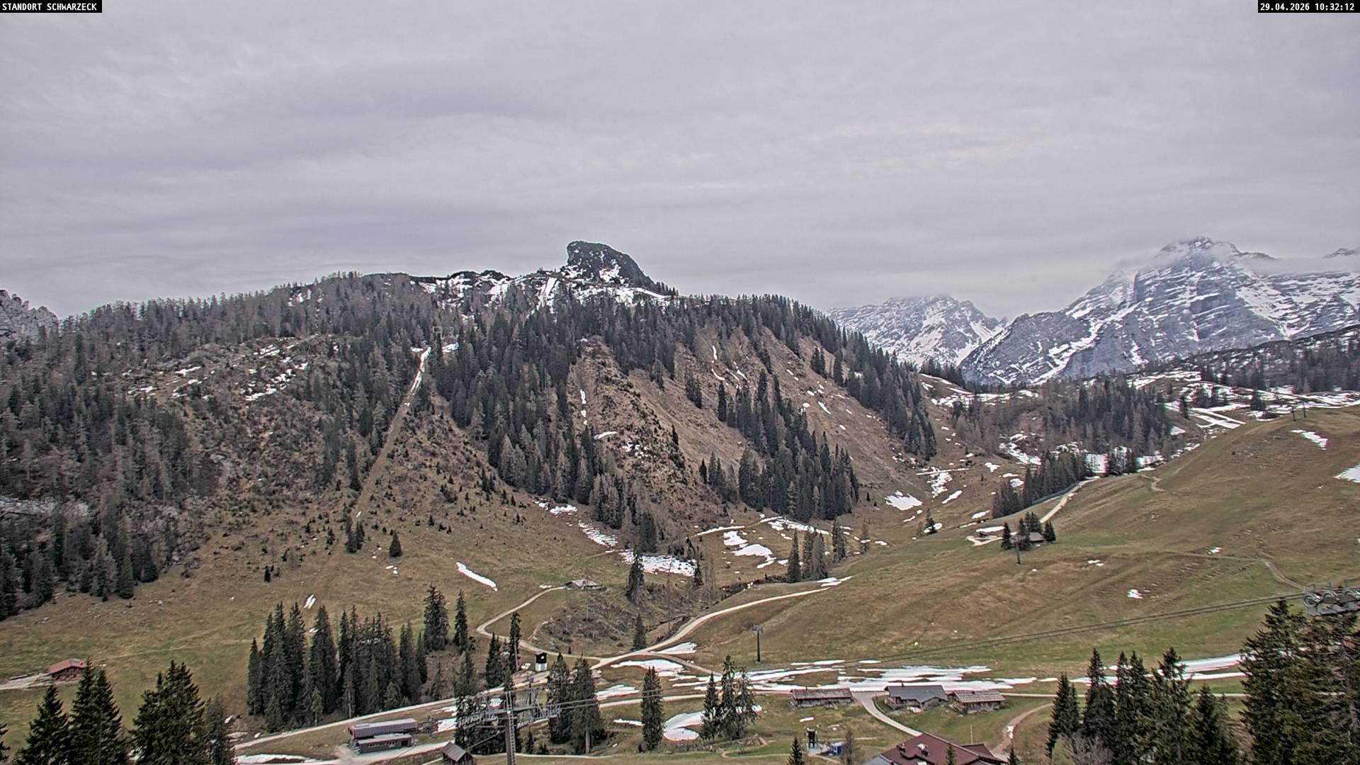 Archiv Foto Webcam Grubhörndl, Loferer Alm