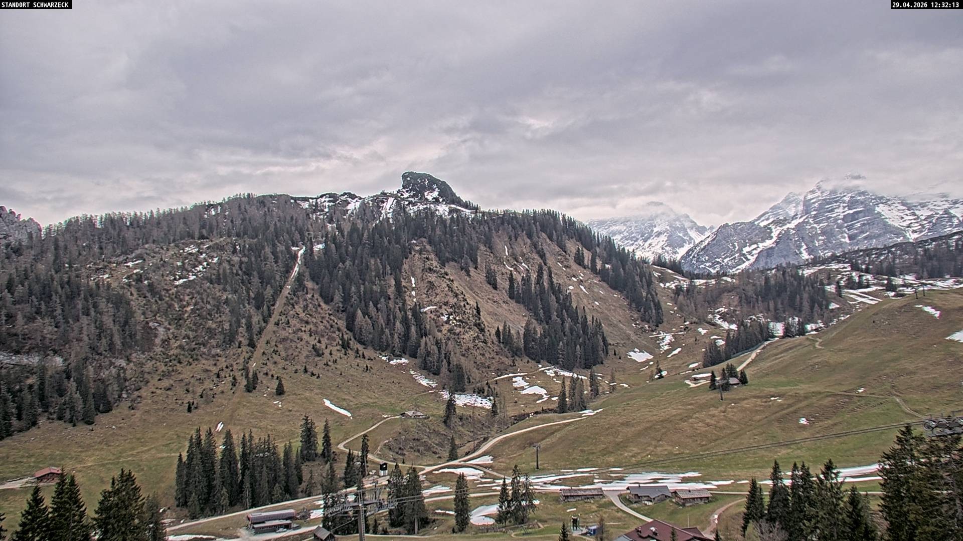 Archiv Foto Webcam Grubhörndl, Loferer Alm