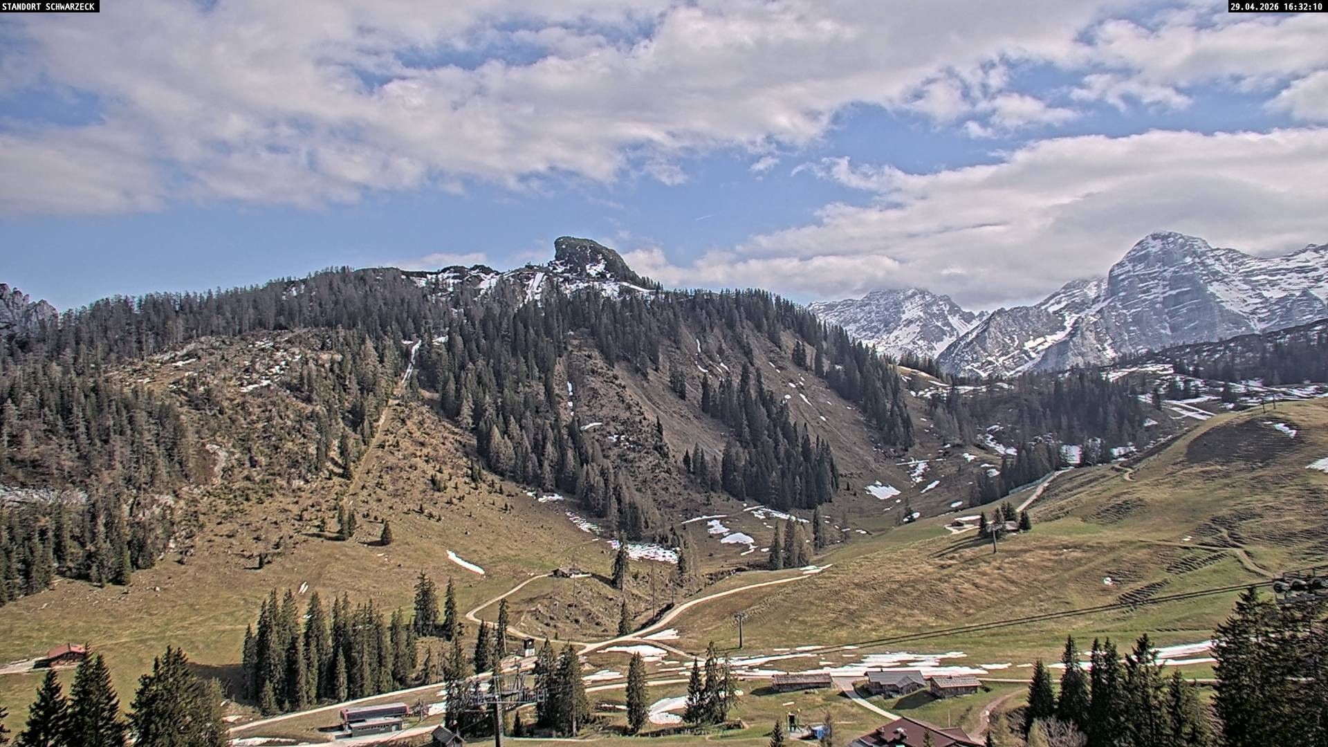 Archiv Foto Webcam Grubhörndl, Loferer Alm