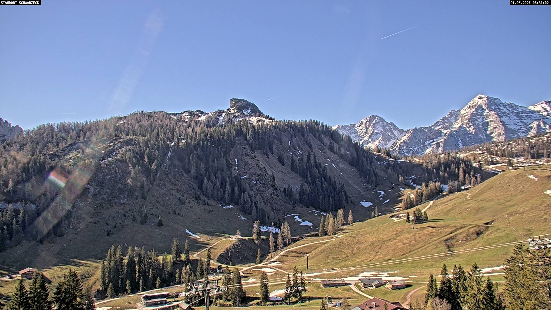 Archiv Foto Webcam Grubhörndl, Loferer Alm