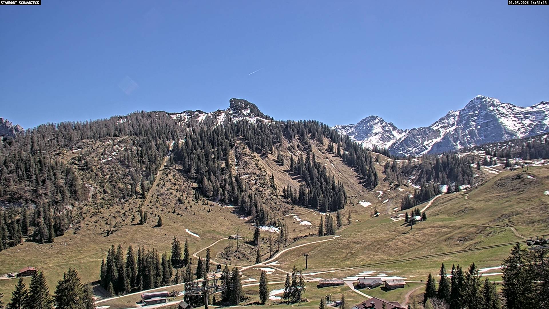 Archiv Foto Webcam Grubhörndl, Loferer Alm