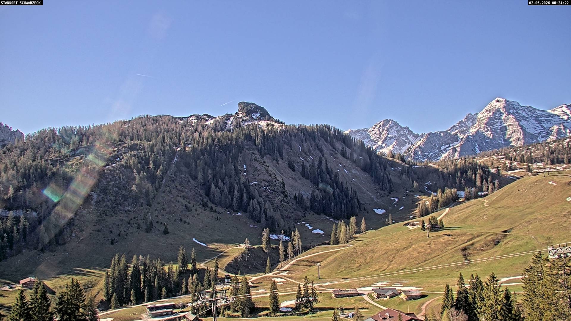 Archiv Foto Webcam Grubhörndl, Loferer Alm