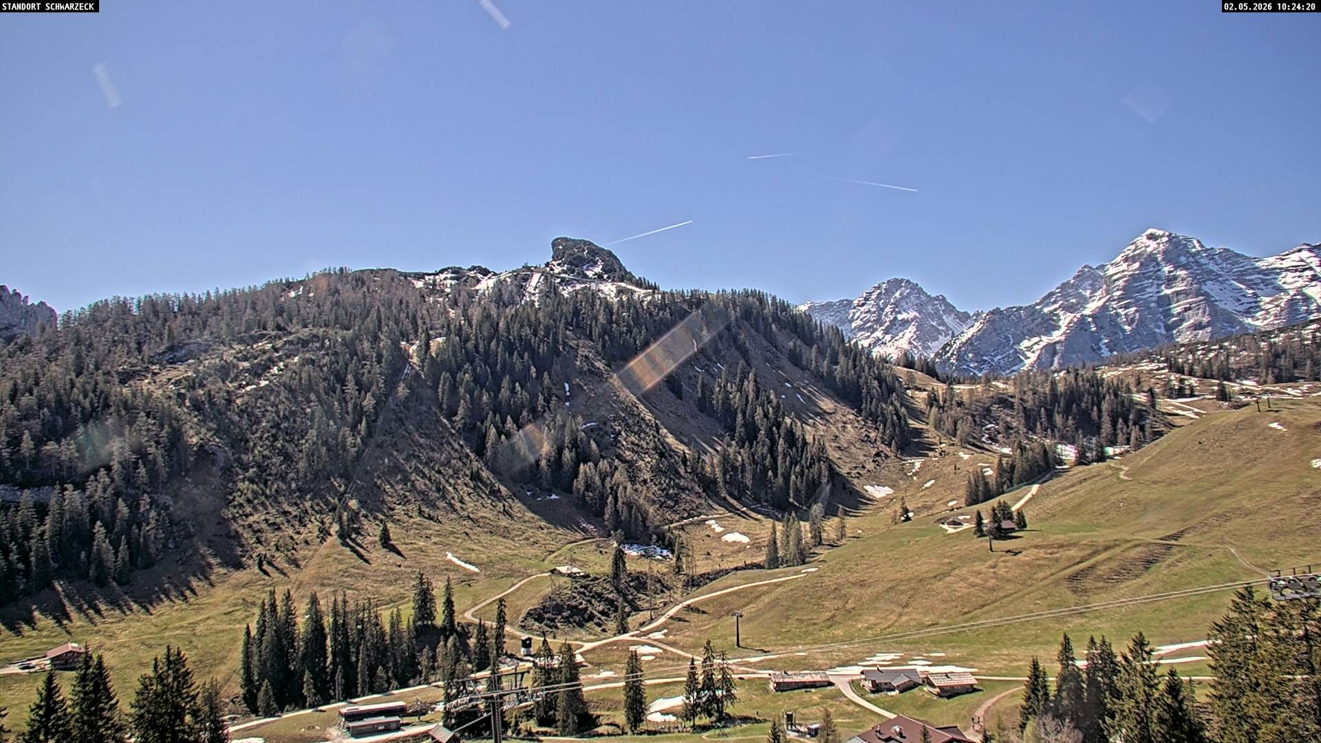 Archiv Foto Webcam Grubhörndl, Loferer Alm