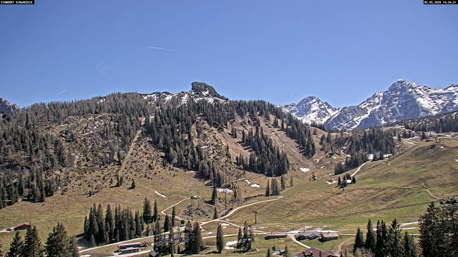 Archiv Foto Webcam Grubhörndl, Loferer Alm
