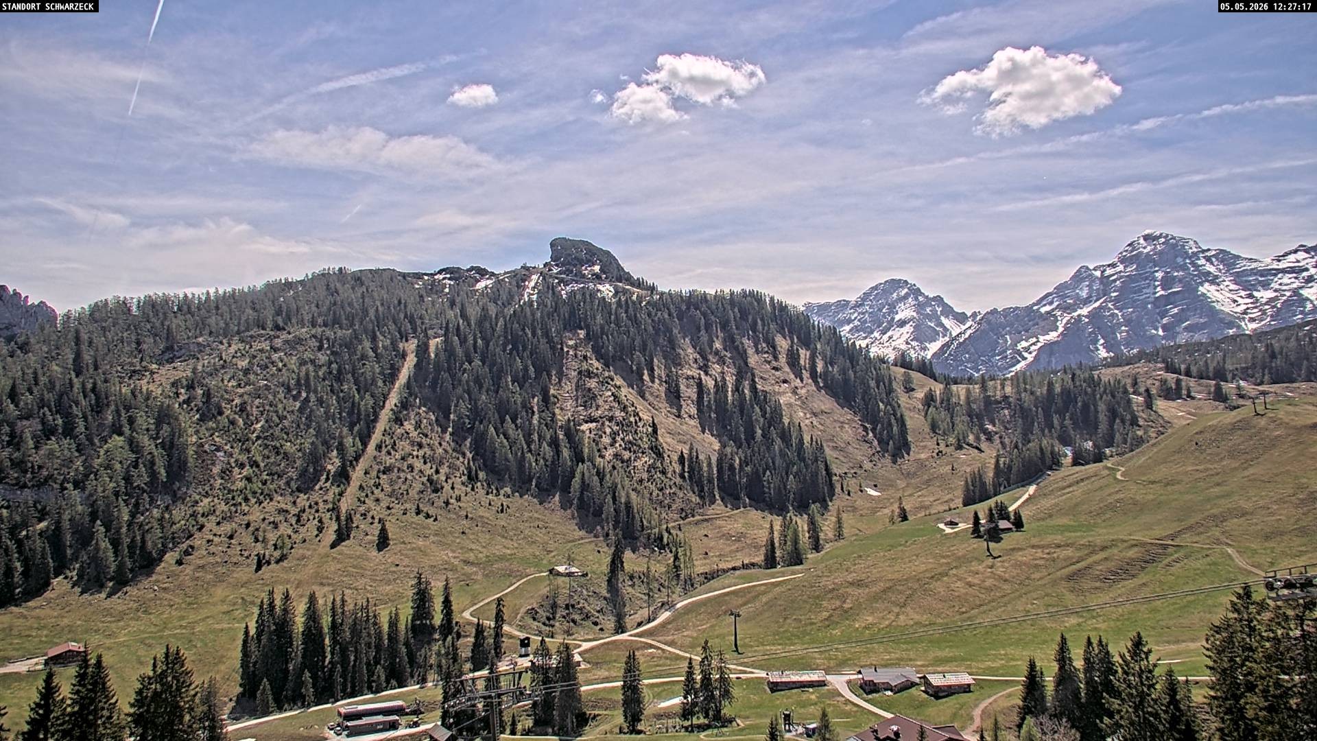Archiv Foto Webcam Grubhörndl, Loferer Alm