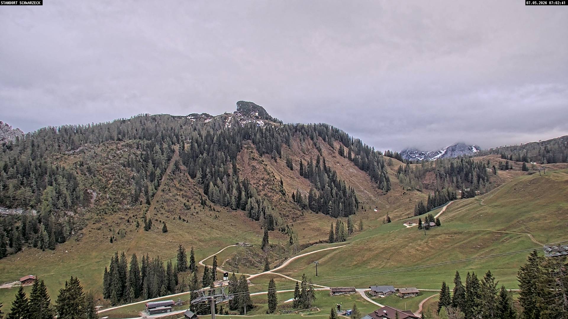 Archiv Foto Webcam Grubhörndl, Loferer Alm