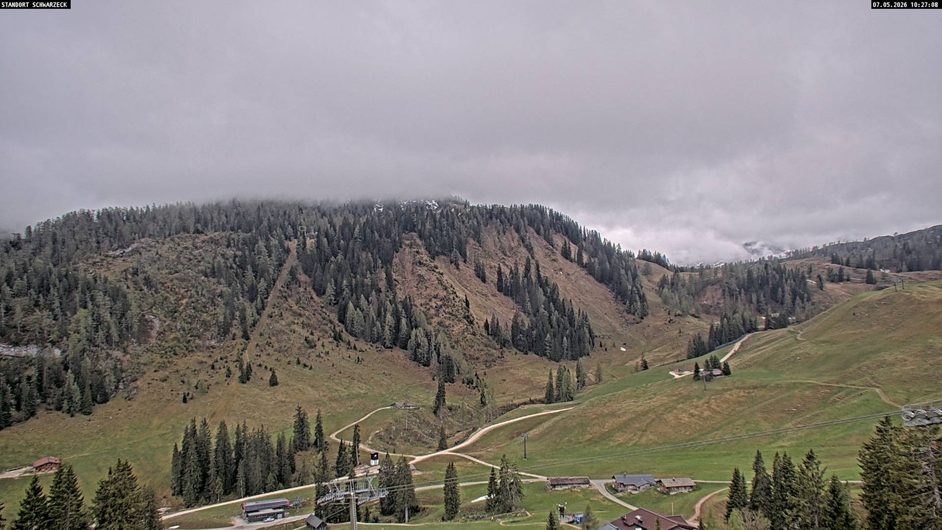 Archiv Foto Webcam Grubhörndl, Loferer Alm