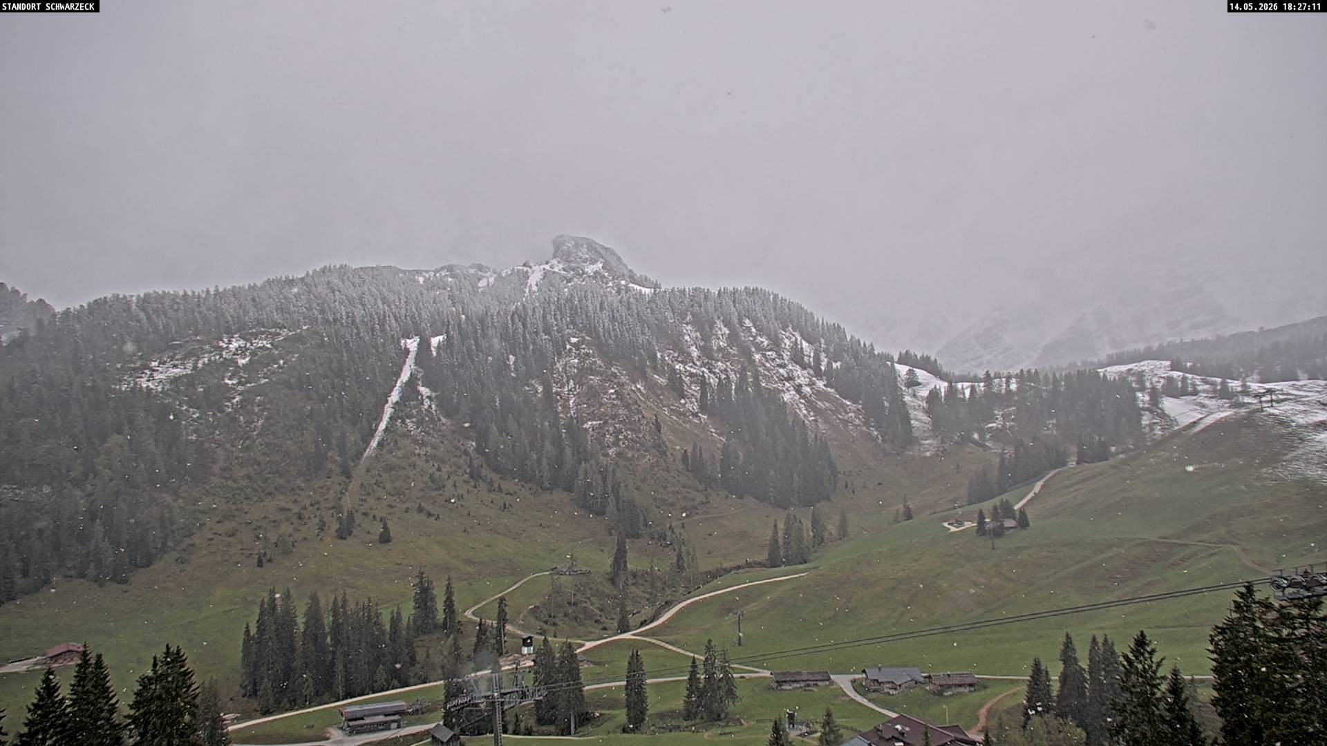 Archiv Foto Webcam Grubhörndl, Loferer Alm