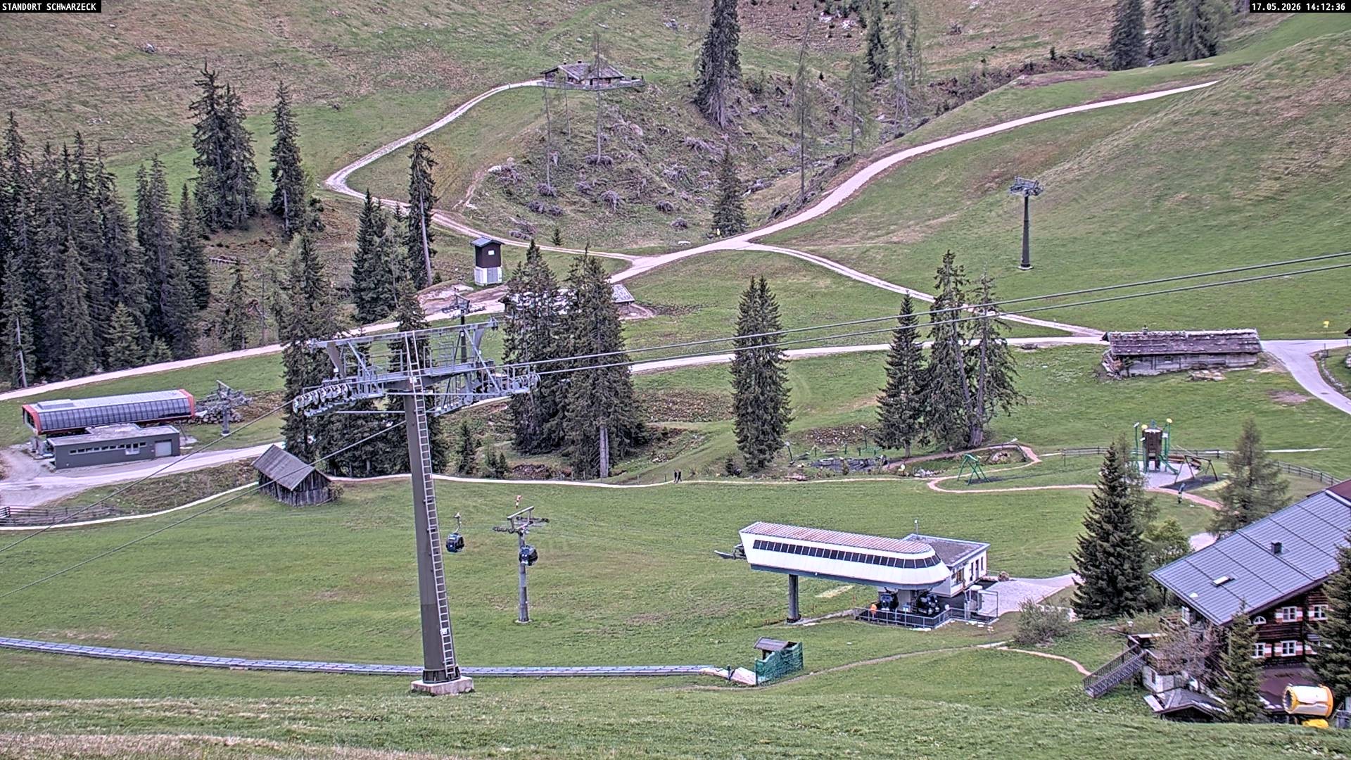 Archiv Foto Webcam Grubhörndl, Loferer Alm