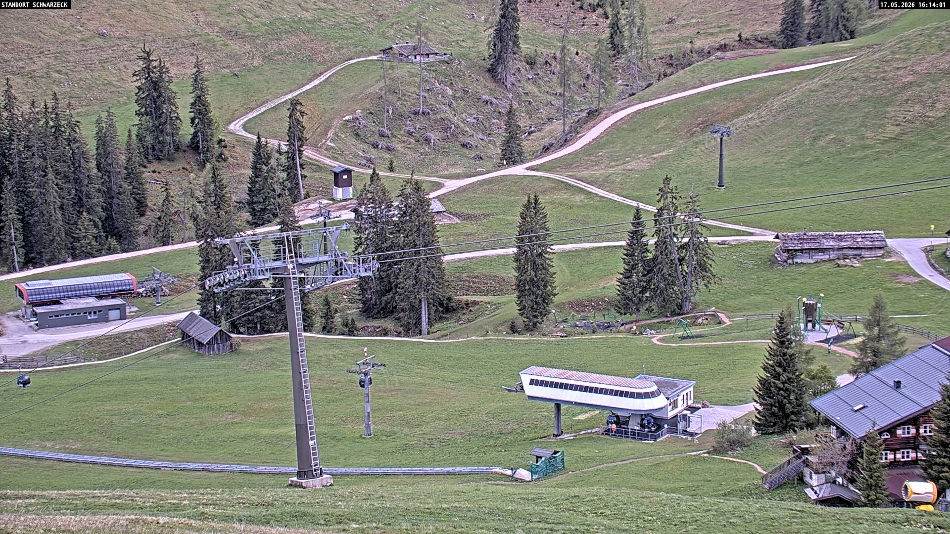 Archiv Foto Webcam Grubhörndl, Loferer Alm