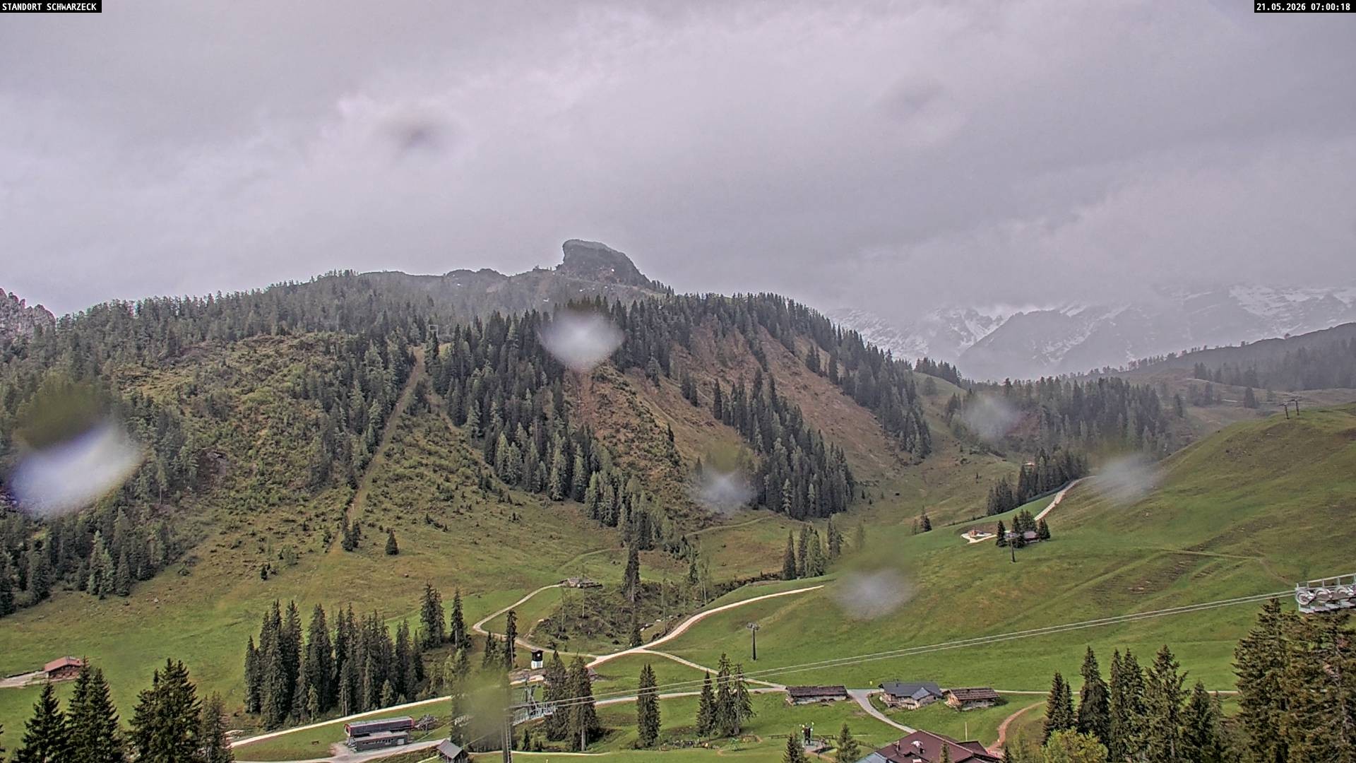 Archiv Foto Webcam Grubhörndl, Loferer Alm