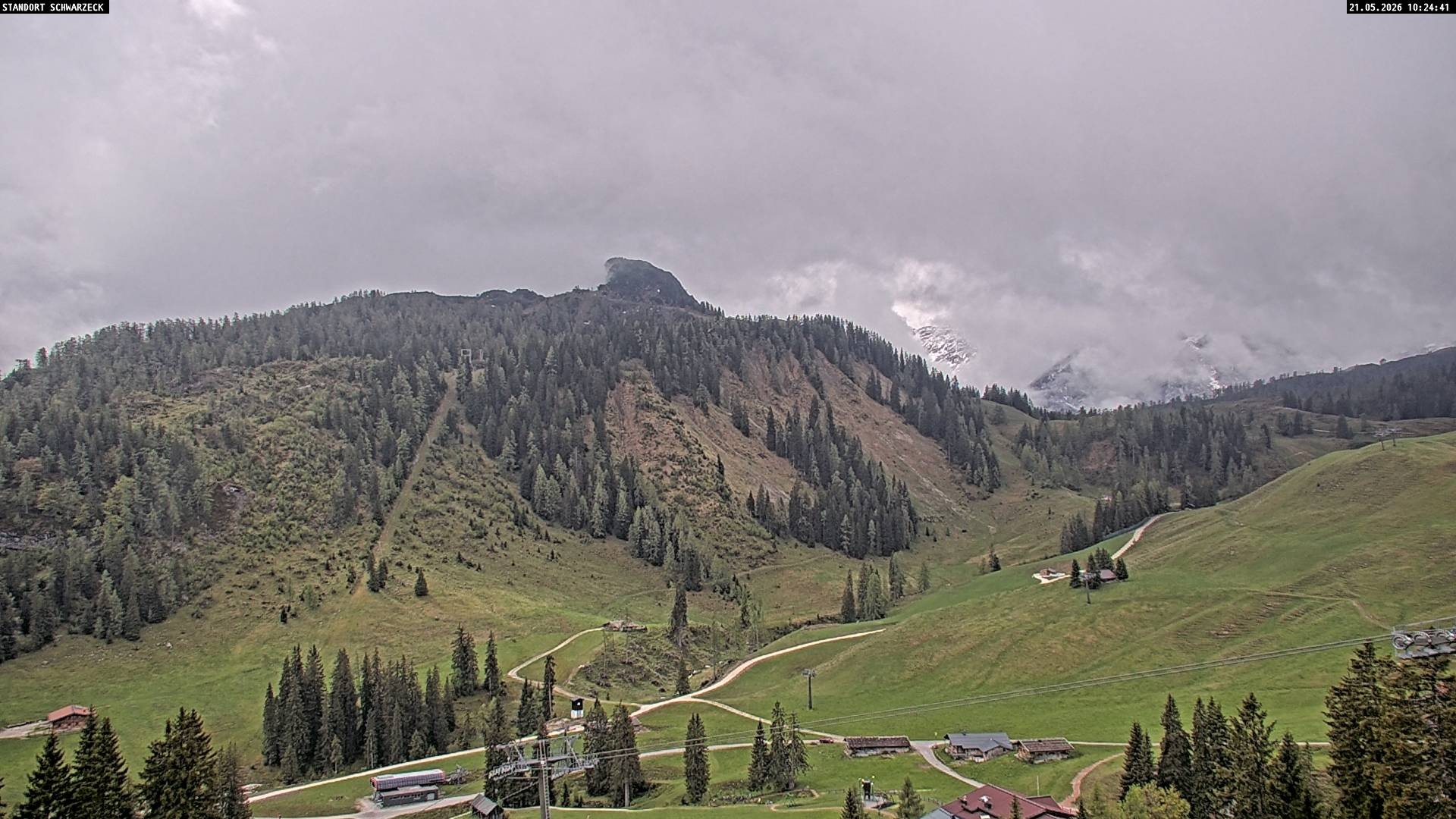 Archiv Foto Webcam Grubhörndl, Loferer Alm