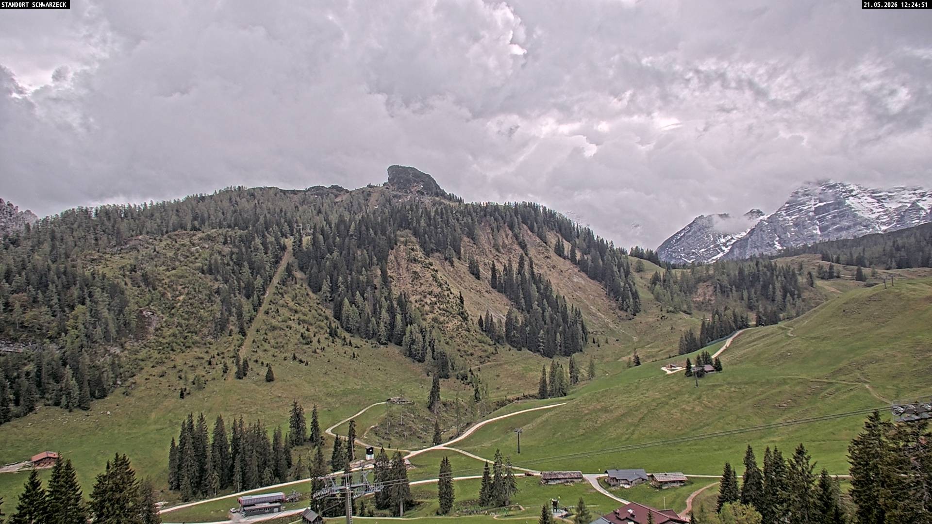 Archiv Foto Webcam Grubhörndl, Loferer Alm