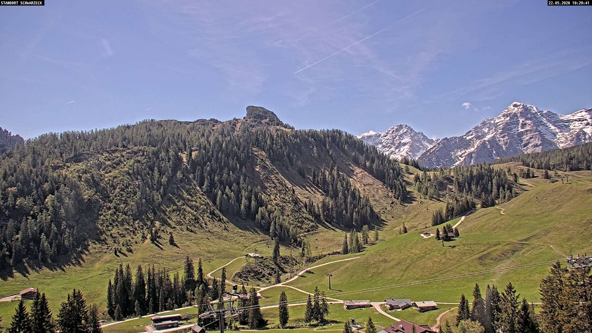 Archiv Foto Webcam Grubhörndl, Loferer Alm