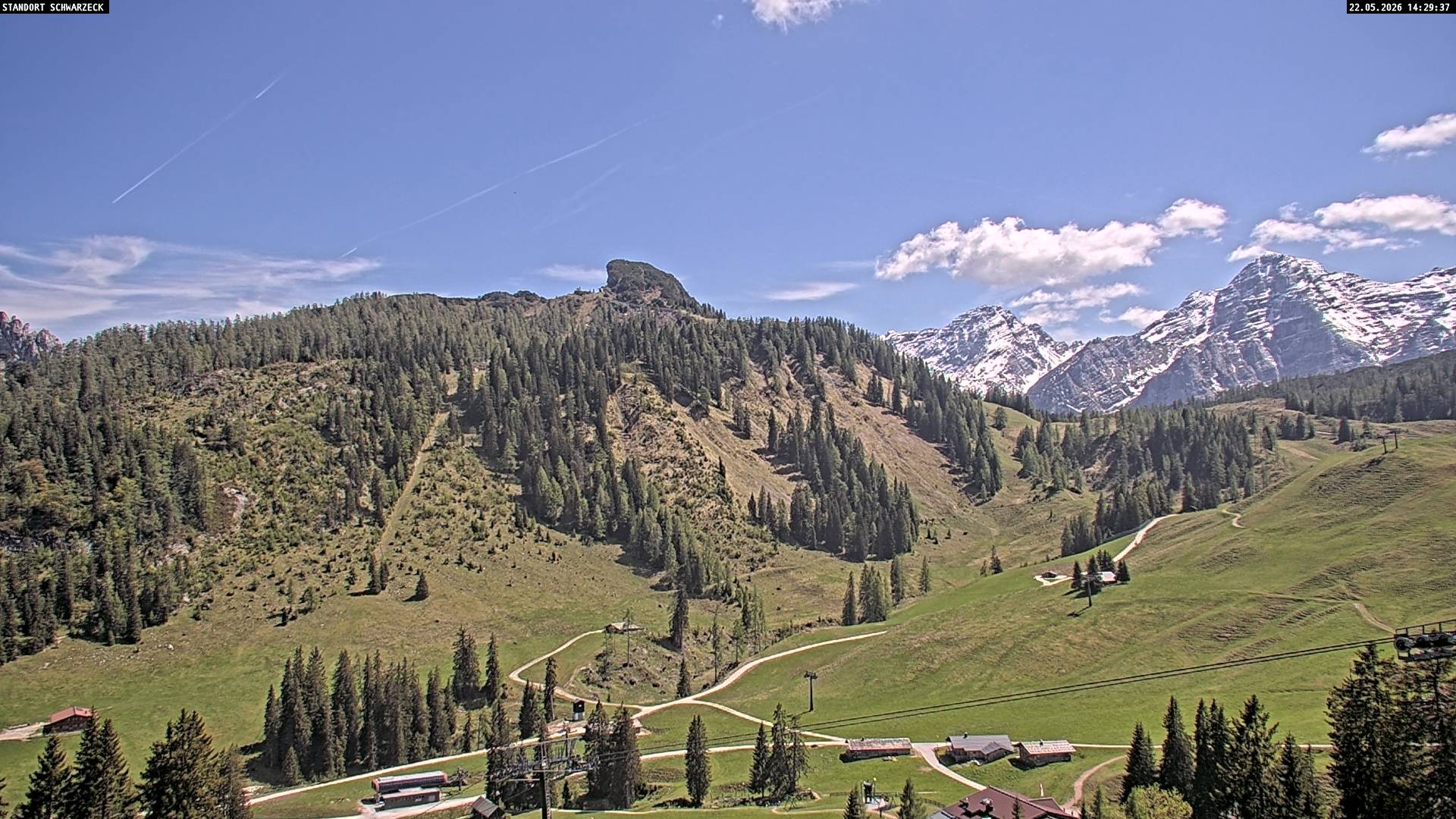 Archiv Foto Webcam Grubhörndl, Loferer Alm