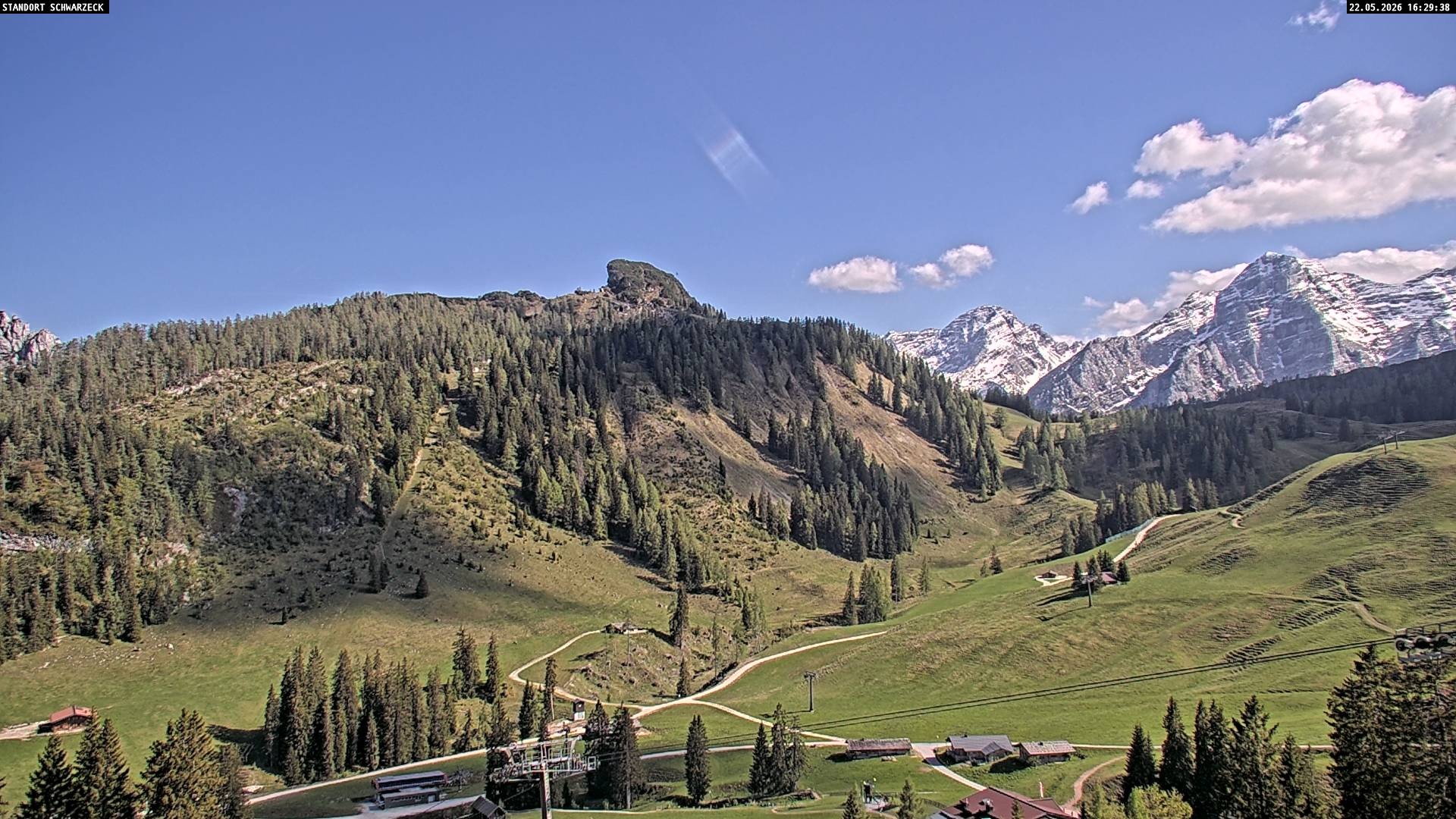 Archiv Foto Webcam Grubhörndl, Loferer Alm