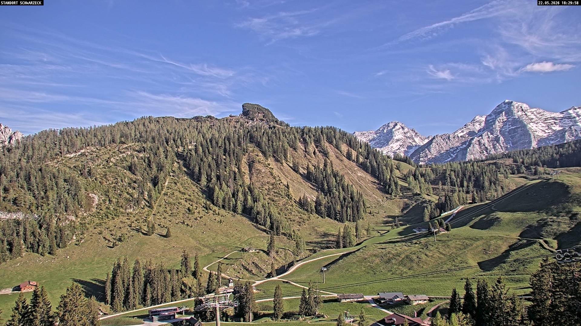 Archiv Foto Webcam Grubhörndl, Loferer Alm