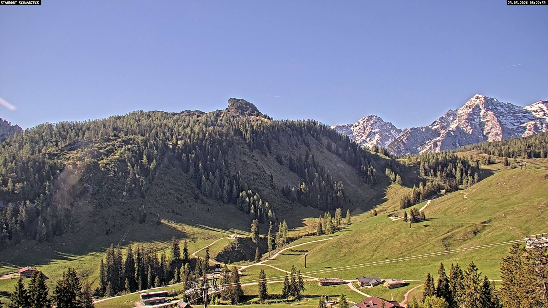 Archiv Foto Webcam Grubhörndl, Loferer Alm