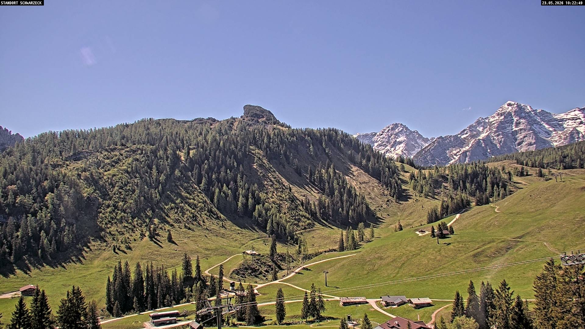Archiv Foto Webcam Grubhörndl, Loferer Alm