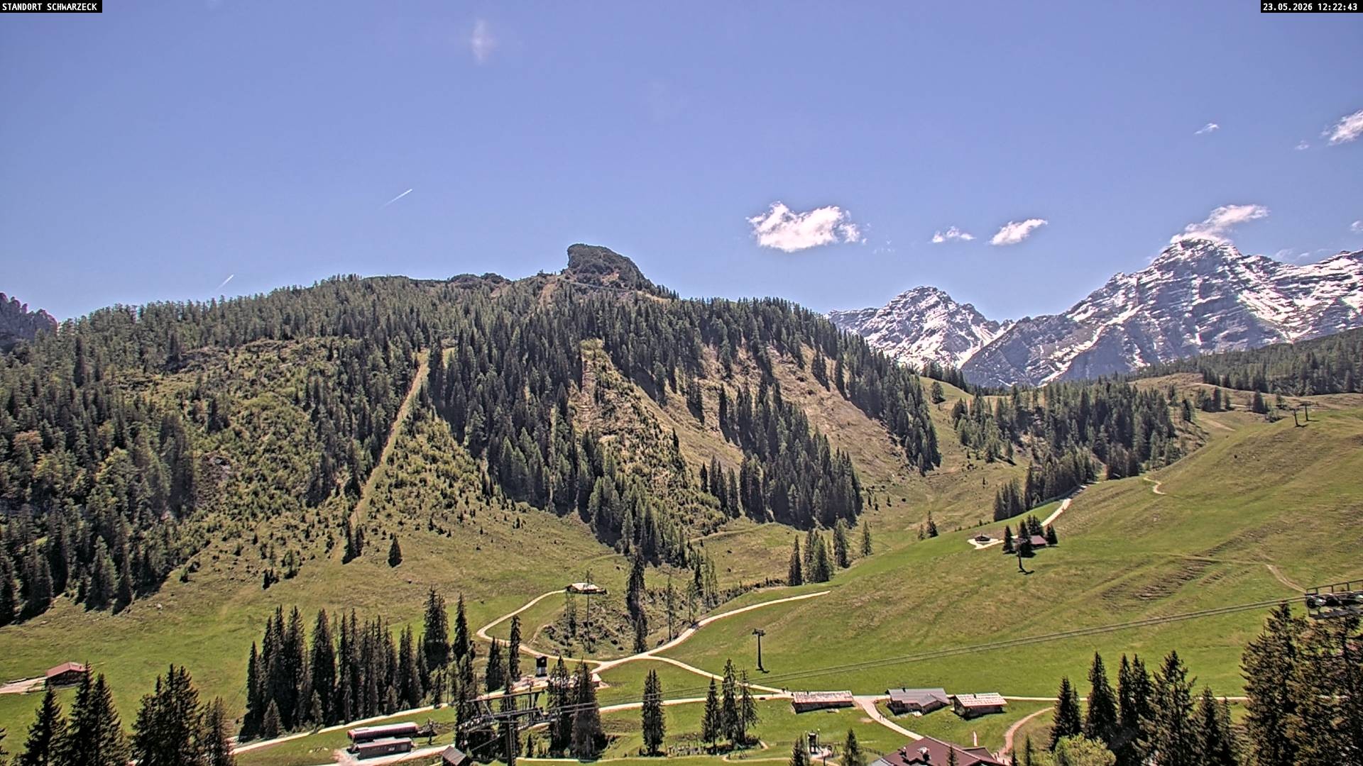 Archiv Foto Webcam Grubhörndl, Loferer Alm