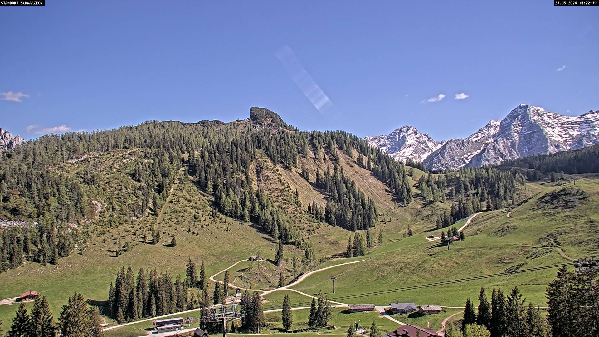 Archiv Foto Webcam Grubhörndl, Loferer Alm