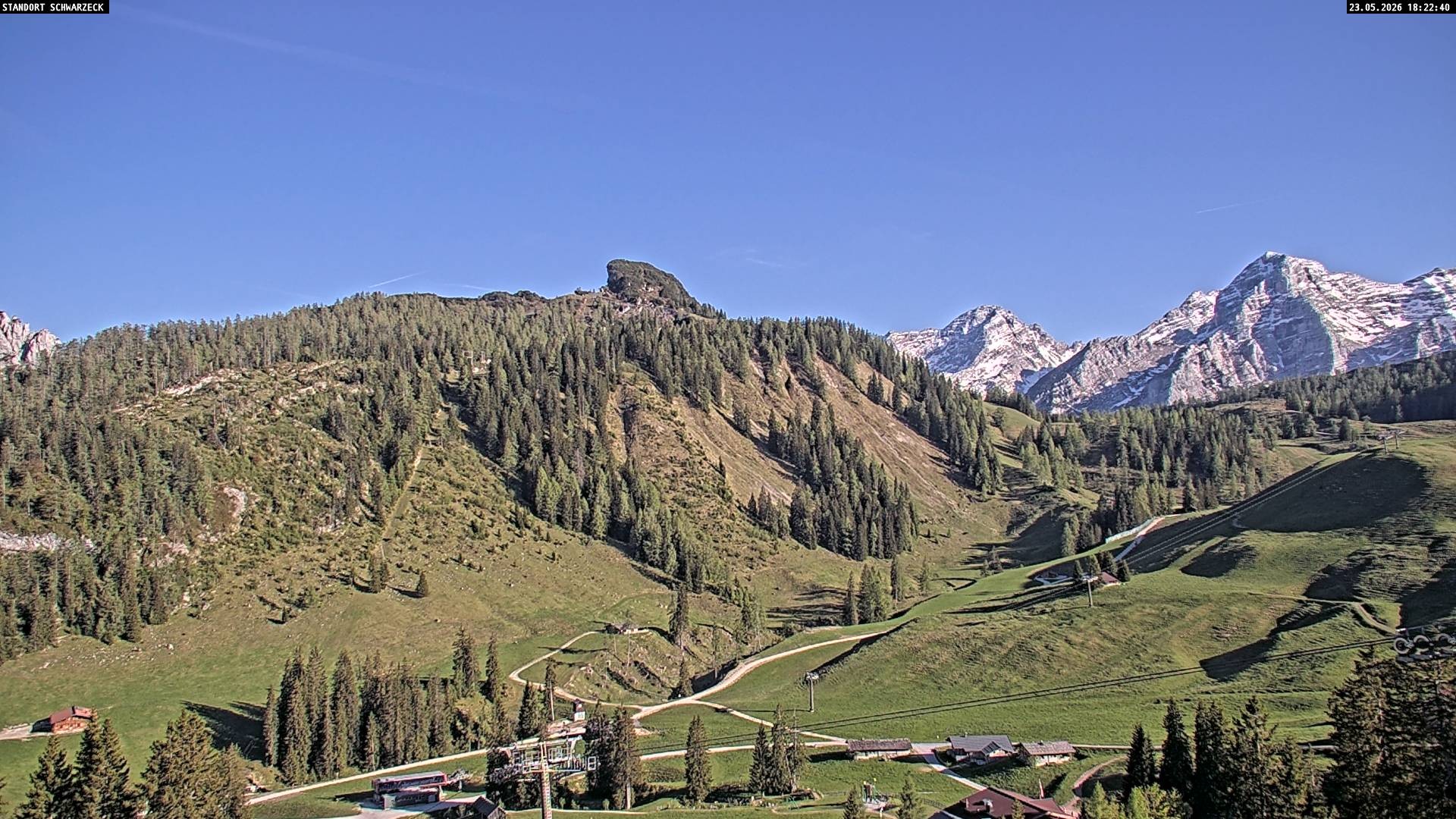 Archiv Foto Webcam Grubhörndl, Loferer Alm