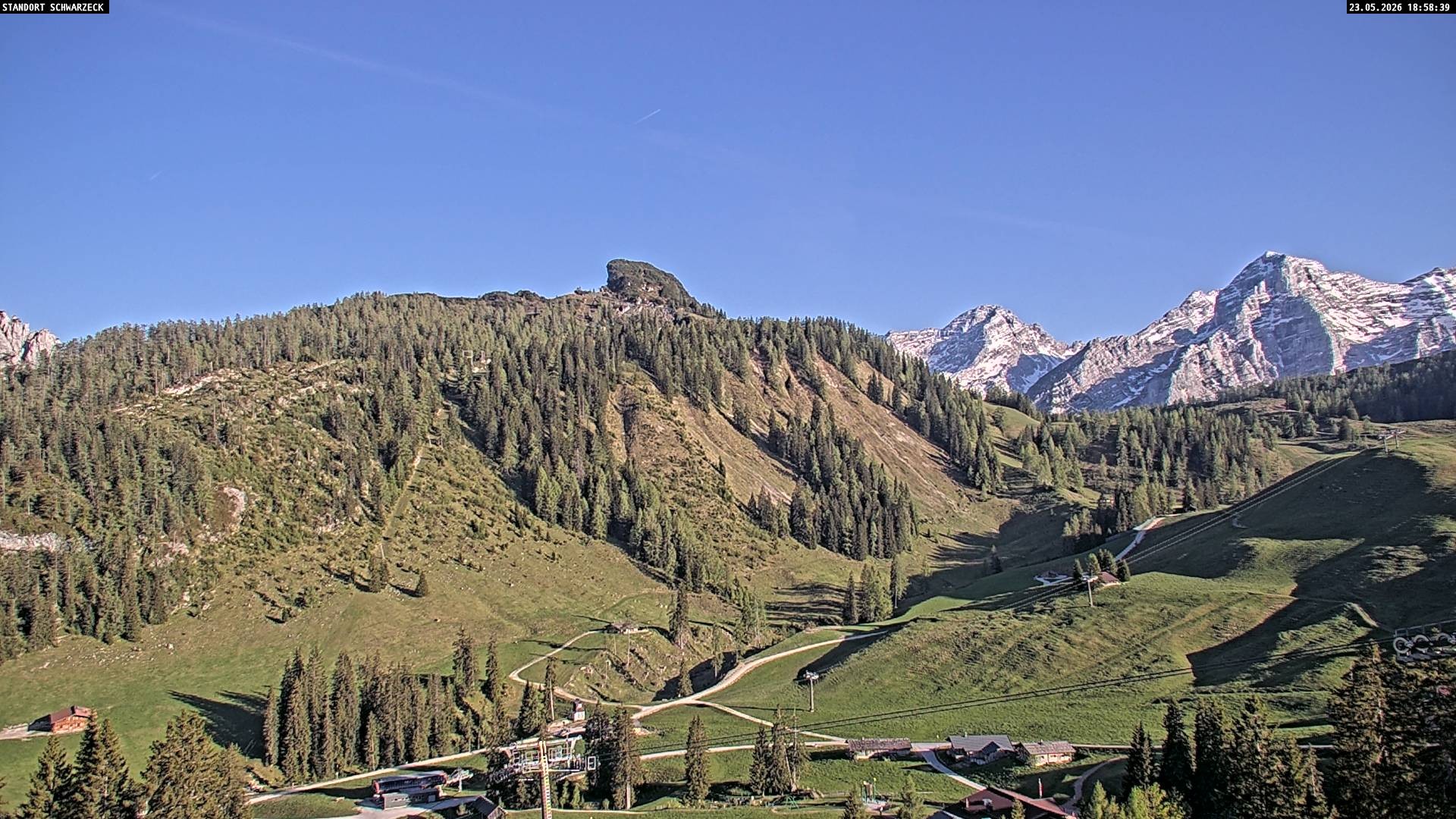 Archiv Foto Webcam Grubhörndl, Loferer Alm