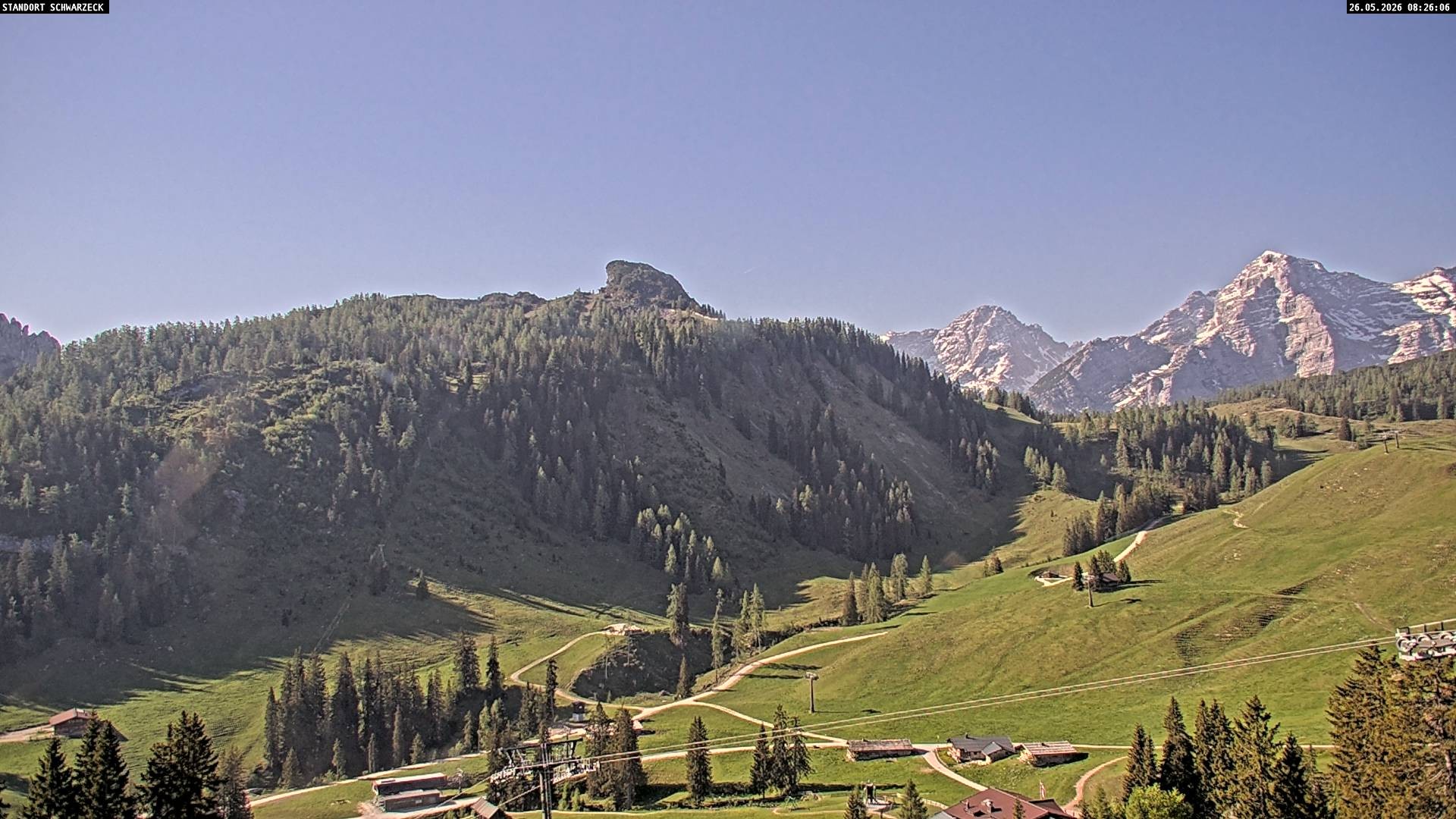 Archiv Foto Webcam Grubhörndl, Loferer Alm