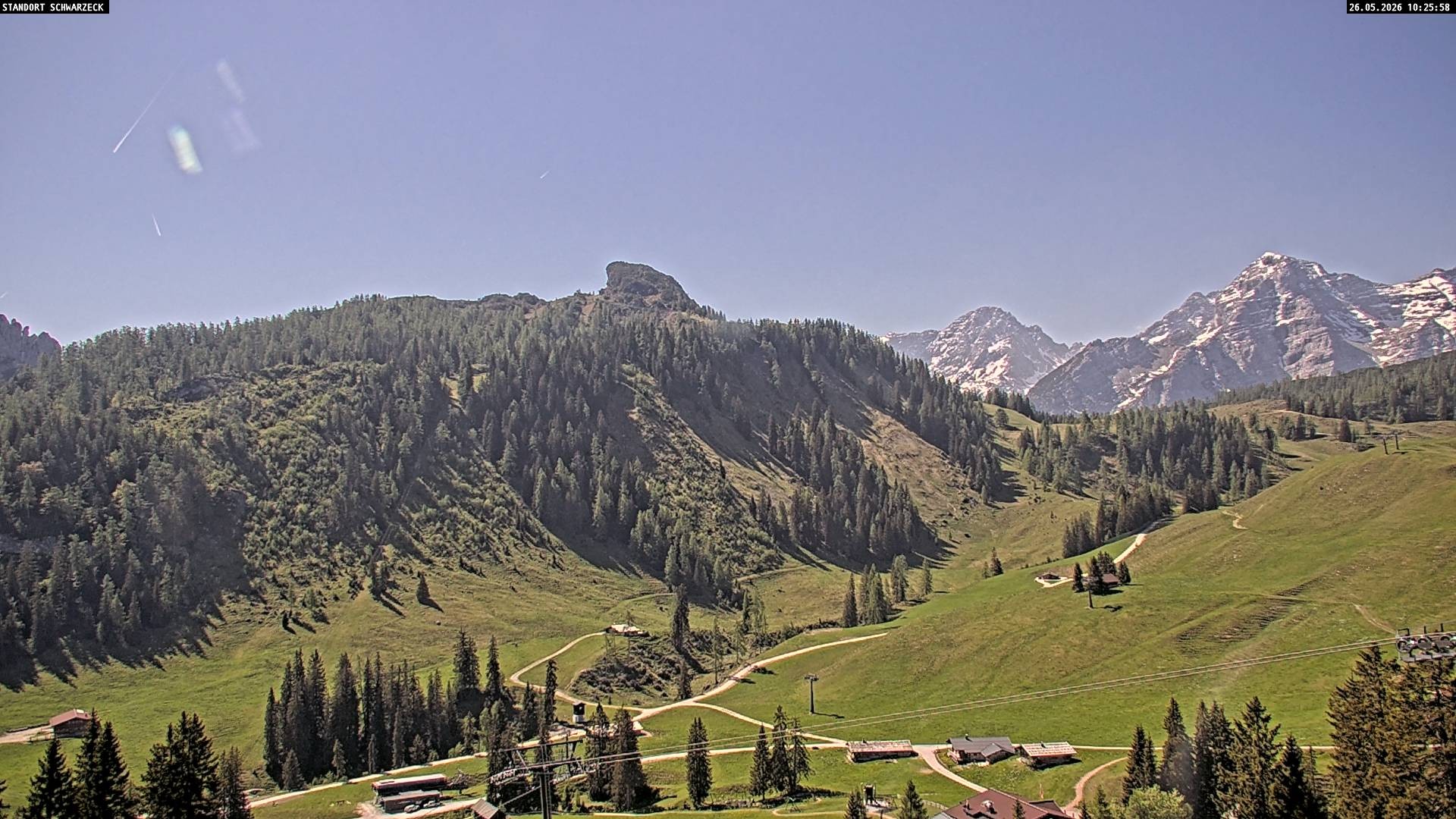 Archiv Foto Webcam Grubhörndl, Loferer Alm