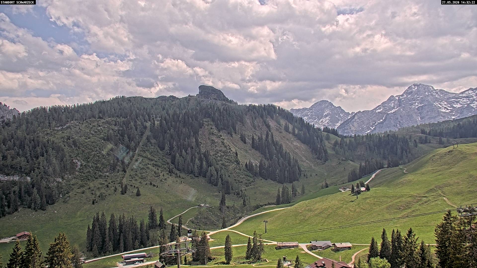 Archiv Foto Webcam Grubhörndl, Loferer Alm