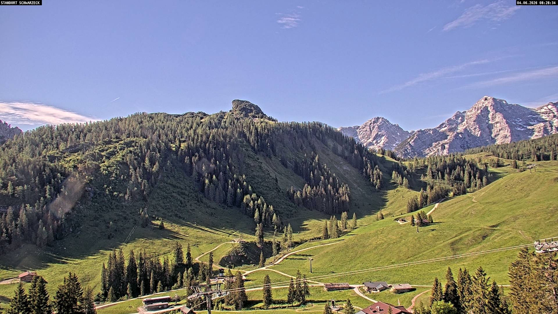 Archiv Foto Webcam Grubhörndl, Loferer Alm