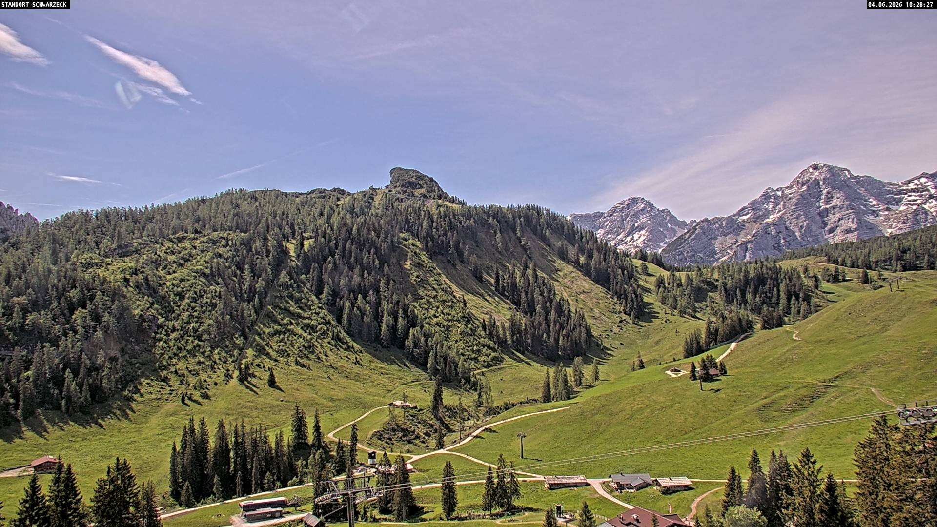 Archiv Foto Webcam Grubhörndl, Loferer Alm